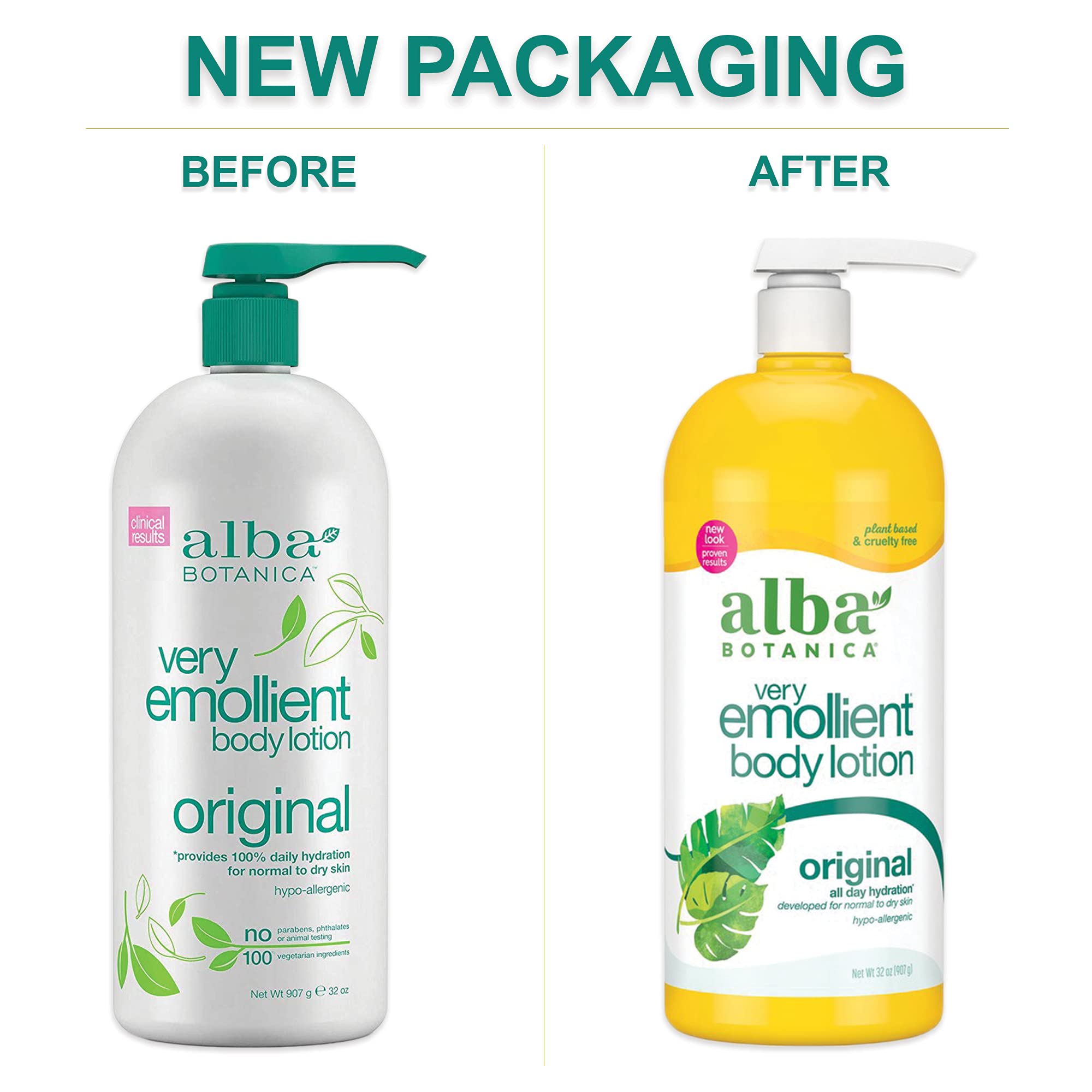 Alba Original Very Emollient Body Lotion, 32 Ounce - 3 Per Case.