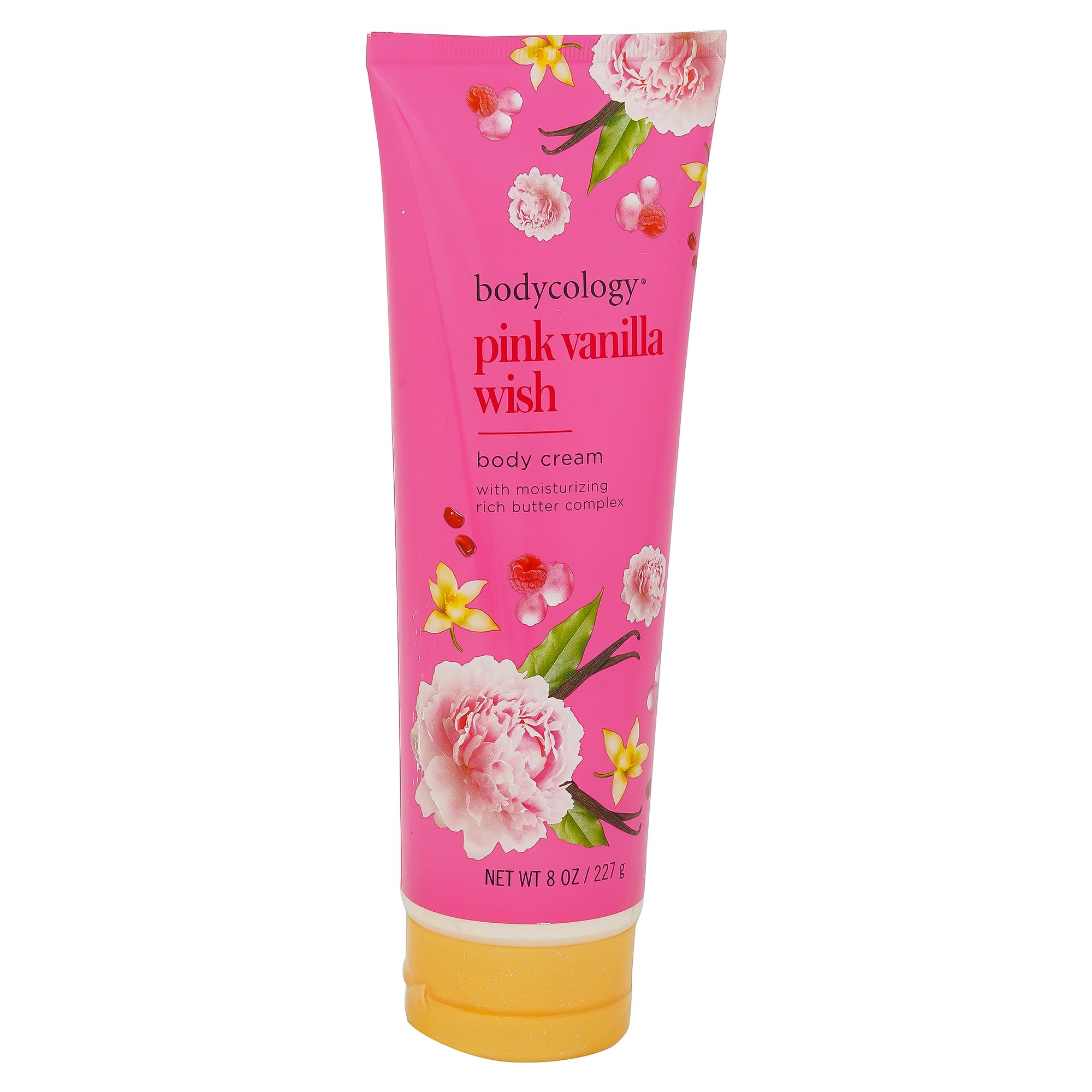 Bodycology Pink Vanilla Wish Body Cream Women 8 Oz