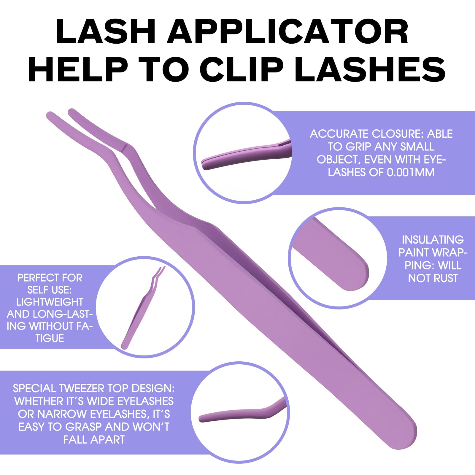 Diy Eyelash Extension Kit - 280Pcs 16-20Mm Mixed D Curl Lash Clusters, Bands, Seal And Applicator For Individual Lash Extensions