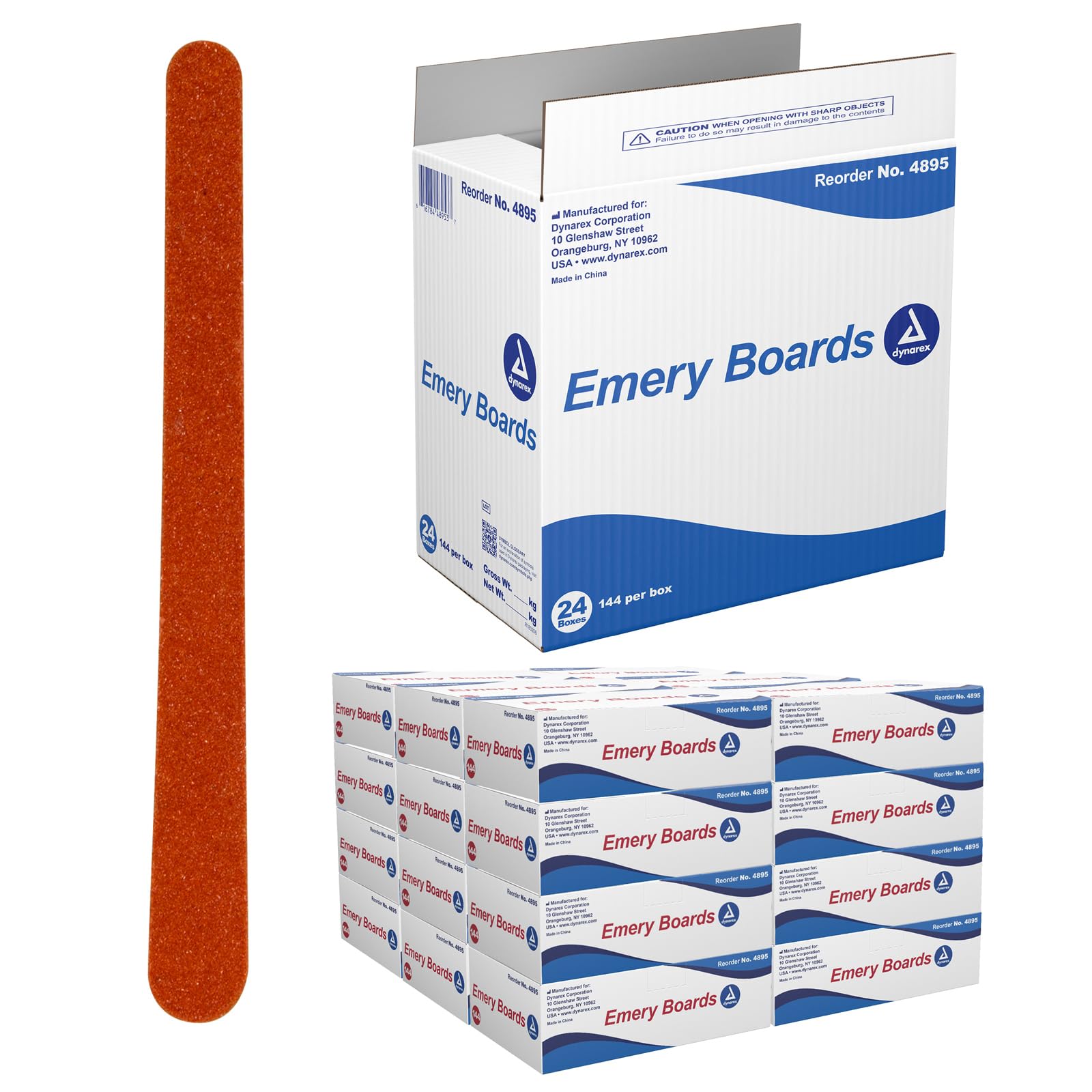 Dynarex Emery Boards, 24Count