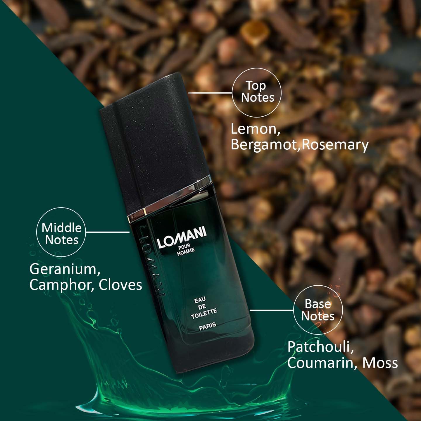 Lomani By Lomani 3.4 Oz Eau De Toilette Spray For Men