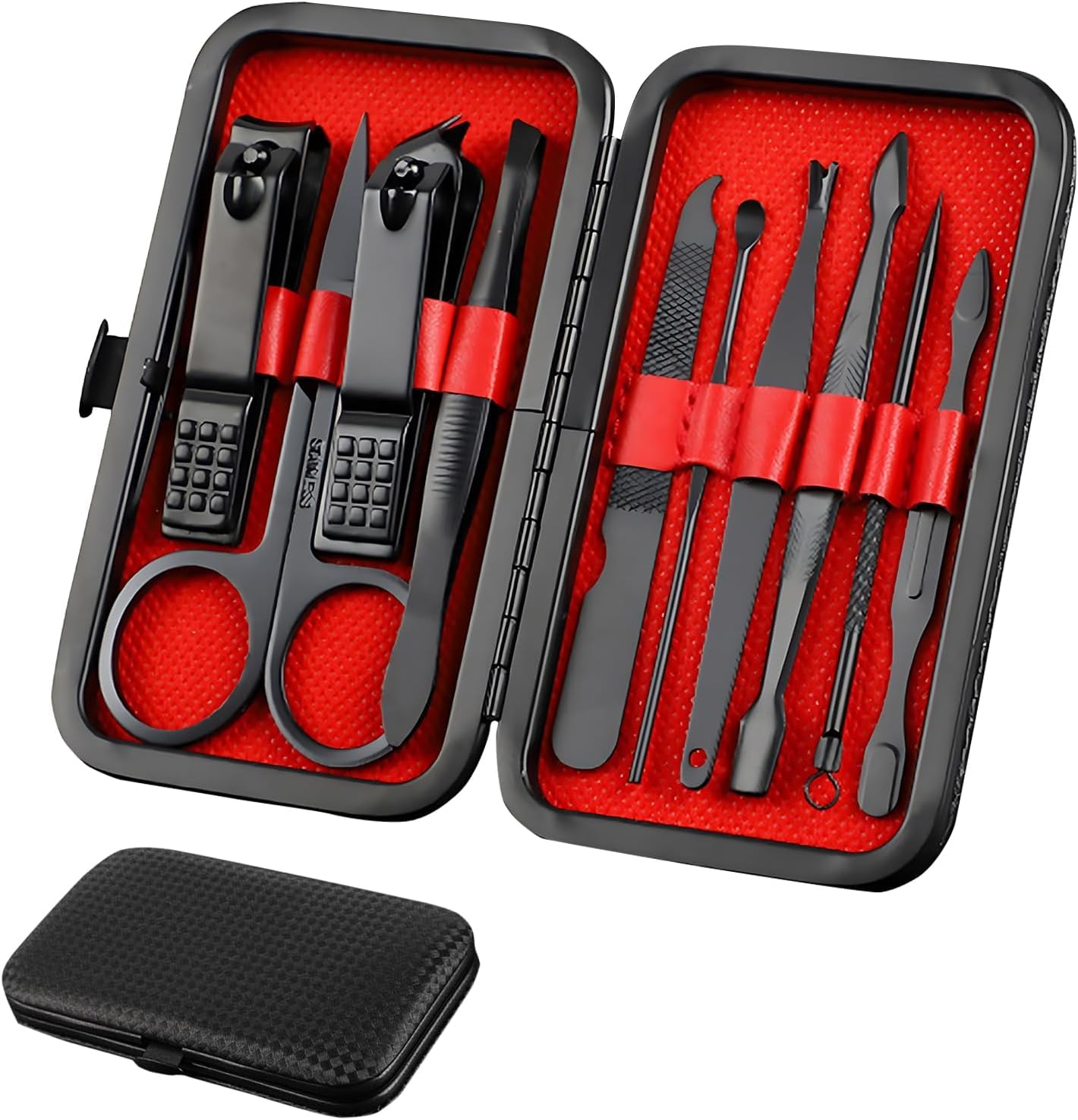 Moreplus Nail Kit for Men, Nail Clipper and Toenail Clippers and Nail file, Manicure Set for Women, Nail Clipper Set Gift for Me