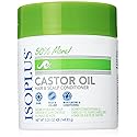 Isoplus Castor Oil Hair/Scalp Conditioner, 5.25 Ounce (Pack Of 6)
