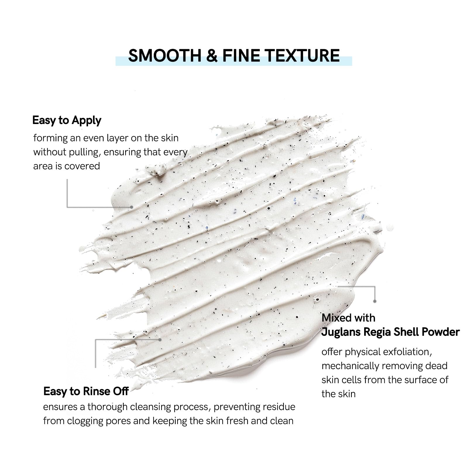 Neutriherbs Salicylic Acid Clay Mask, Hyaluronic Acid Clay Mud Mask, Purify Skin, Remove Dead Skin And Unclogged Pores, Face Mas