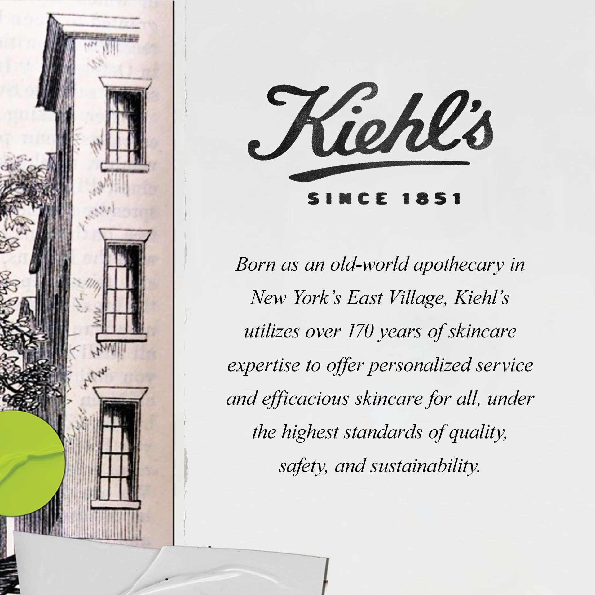 Kiehl's Lip Balm #1, Moisturizing Treatment with Squalane & Aloe Vera, 0.5 fl oz, Paraben-free & Unscented