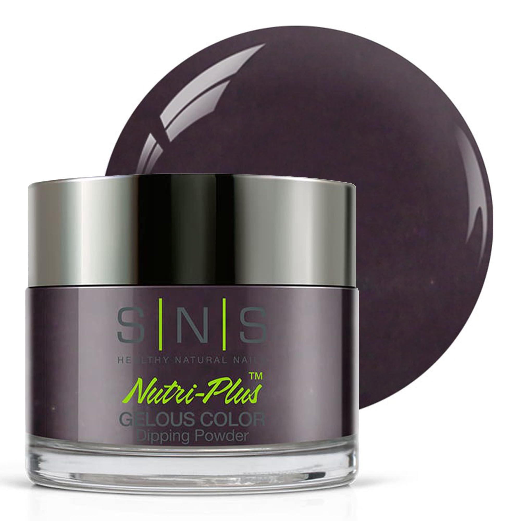 SNS Nail Dip Powder, Gelous Color Dipping Powder  Armed To The Nails (Purple/Brown, Shimmer)  LongLasting Dip Nail Color Last