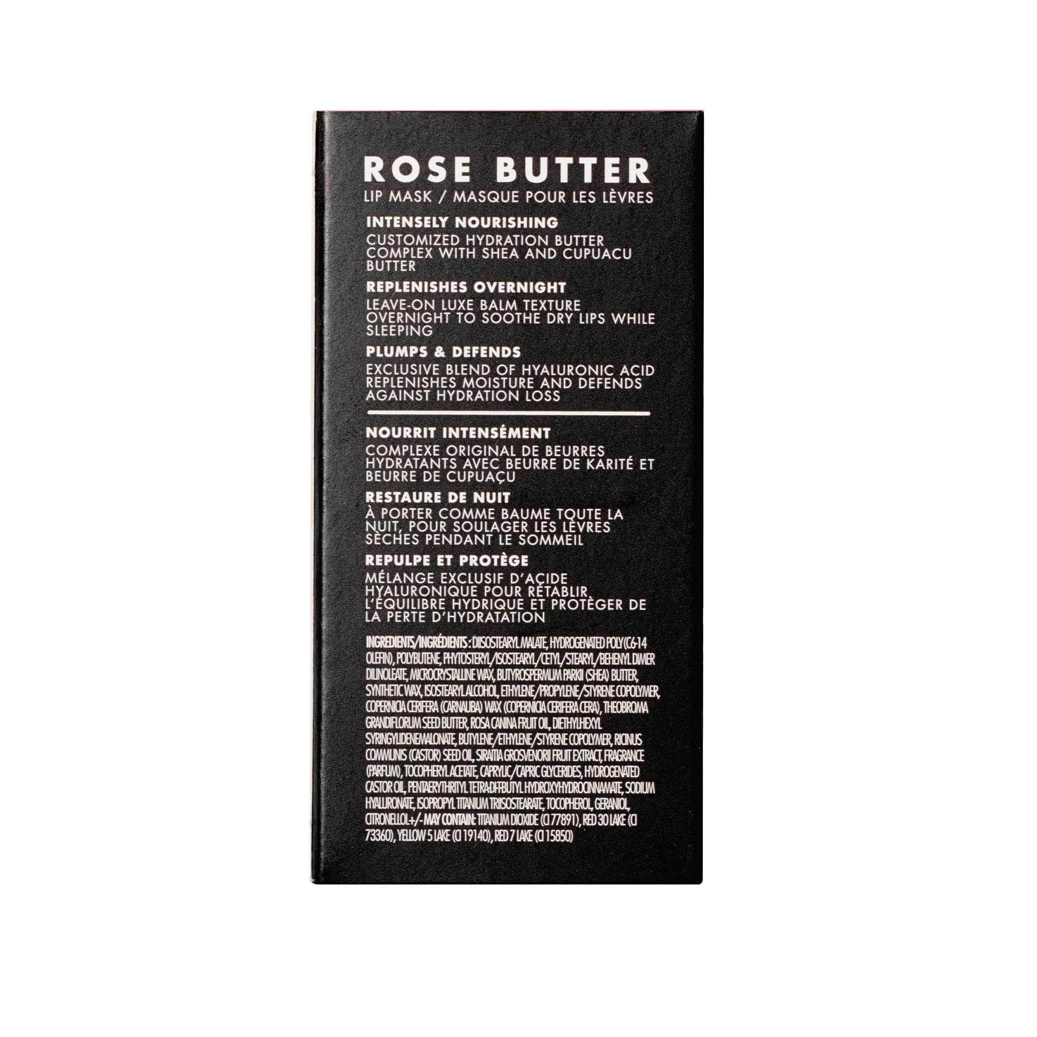 Milani Rose Butter Lip Mask - Overnight Lip Mask To Moisturize And Condition Lips