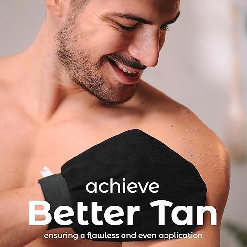 Mainbasics Korean Exfoliating Mitt - Dead Skin Remover For Body - Tan Remover Mitt & Shower Scrub - Deep Exfoliator Exfoliating