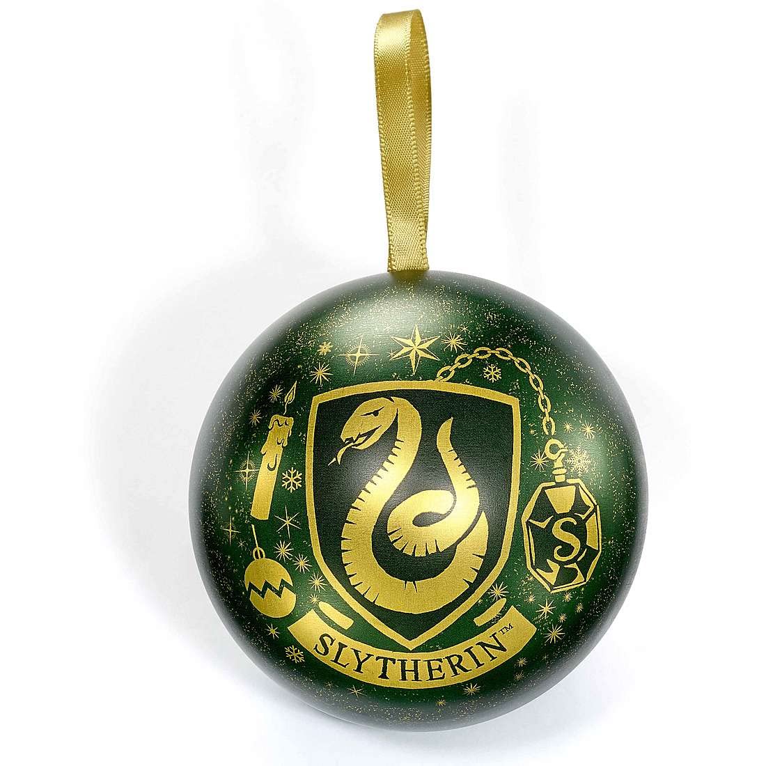 Harry Potter Official Slytherin Bauble with House Necklace