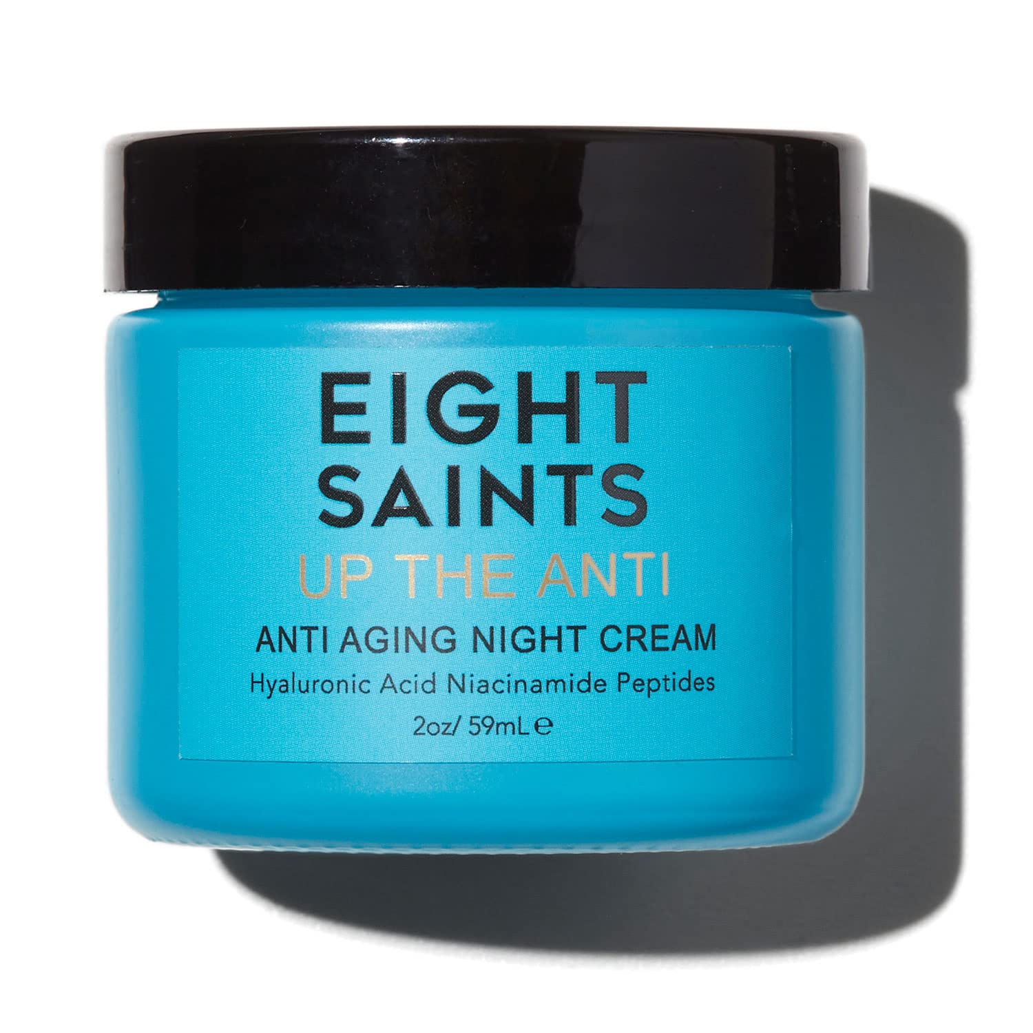 Eight Saints Skin Care Up the Anti Night Cream Face Moisturizer to Reduce Fine Lines and Wrinkles, Natural and Organic Anti Agin