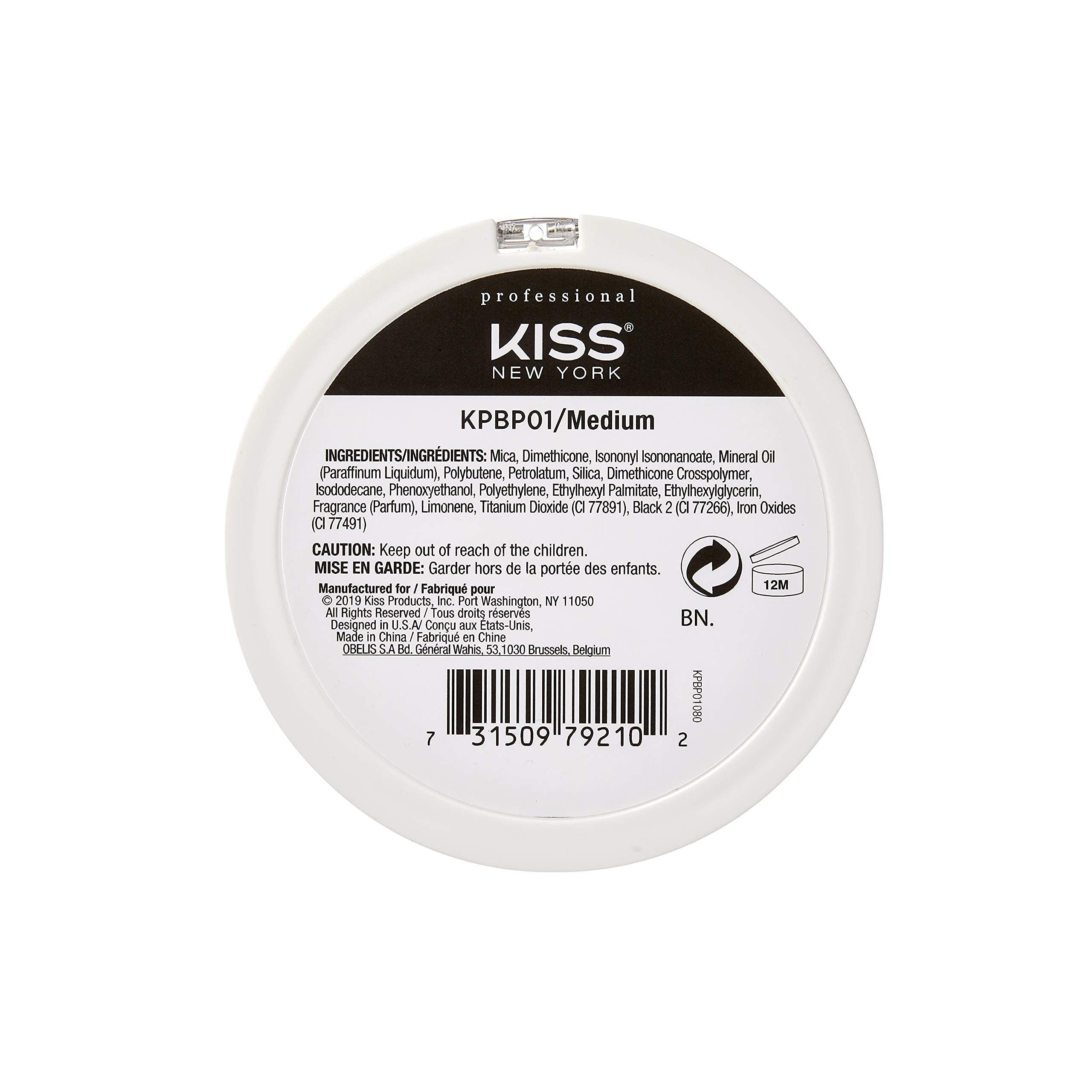 KISS NEW YORK Pro Touch Glow & Bronze Powder for Face & Body- KPBP01 (Powder-Medium)