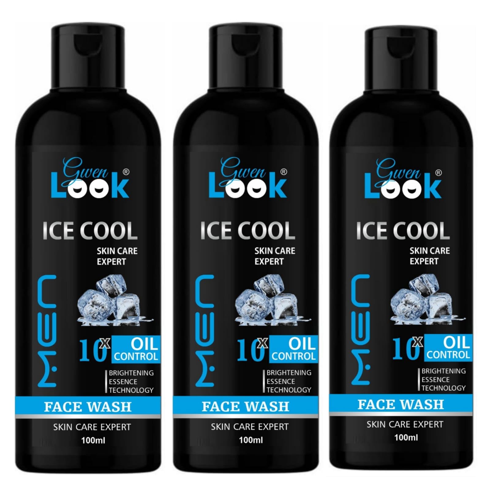 Glowhouse Ice Cool Face Wash, Deep Cleansing Anti Pollution 100 Ml Face Wash With Power Of Menthol And Suitable For All Skin Typ