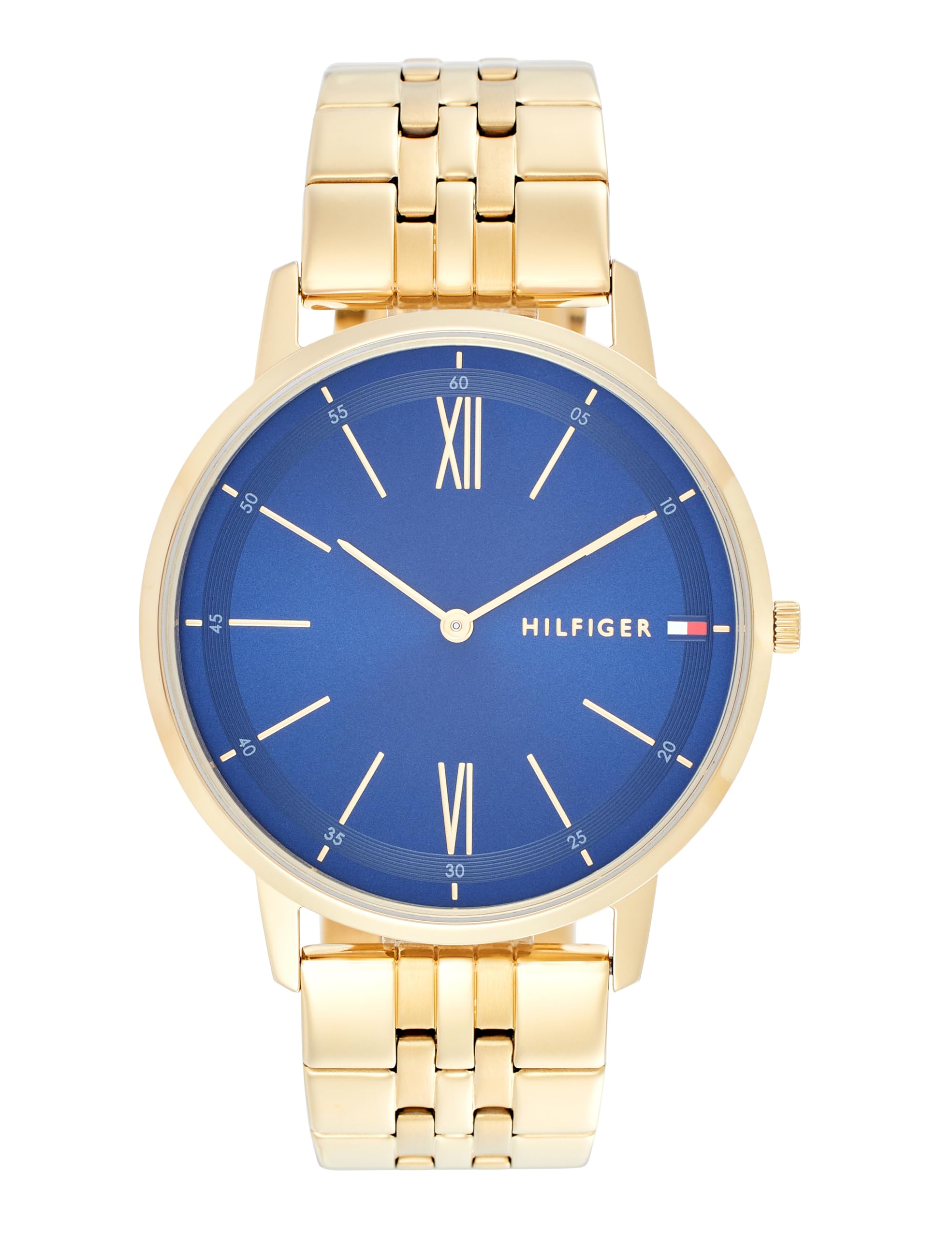 Tommy Hilfiger Denim Round Analog Blue Dial MenS Watchth1791746/Ncth1791746