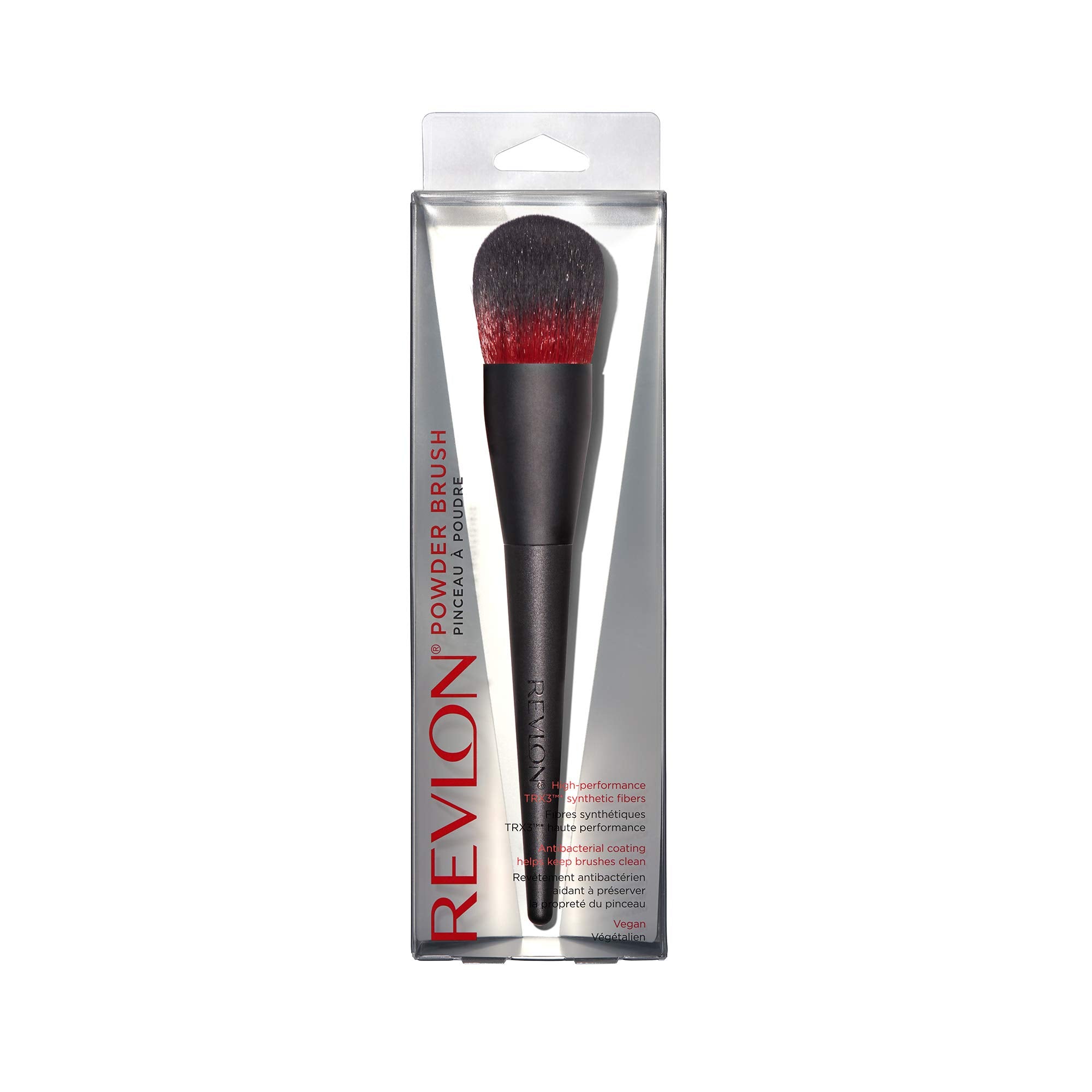 Revlon Buffing Foundation Brush, Face Makeup Brush For Blending Liquid Cream And Powder Foundation, Vegan And Coated