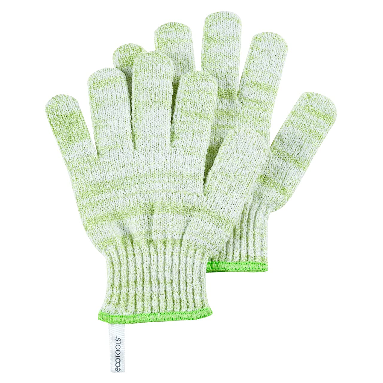 Ecotools Recycled Bath And Shower Gloves, Colors May Vary