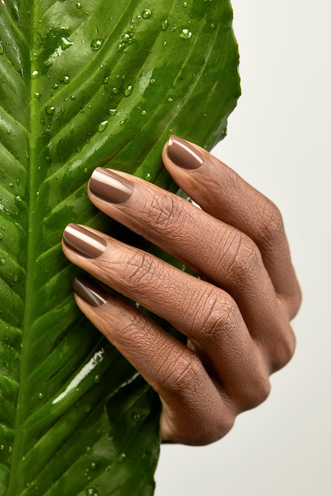 Nailtopia - Plant-Based Chip Free Nail Lacquer - Non Toxic, Bio-Sourced, Long-Lasting, Strengthening Polish - But First Coffee (