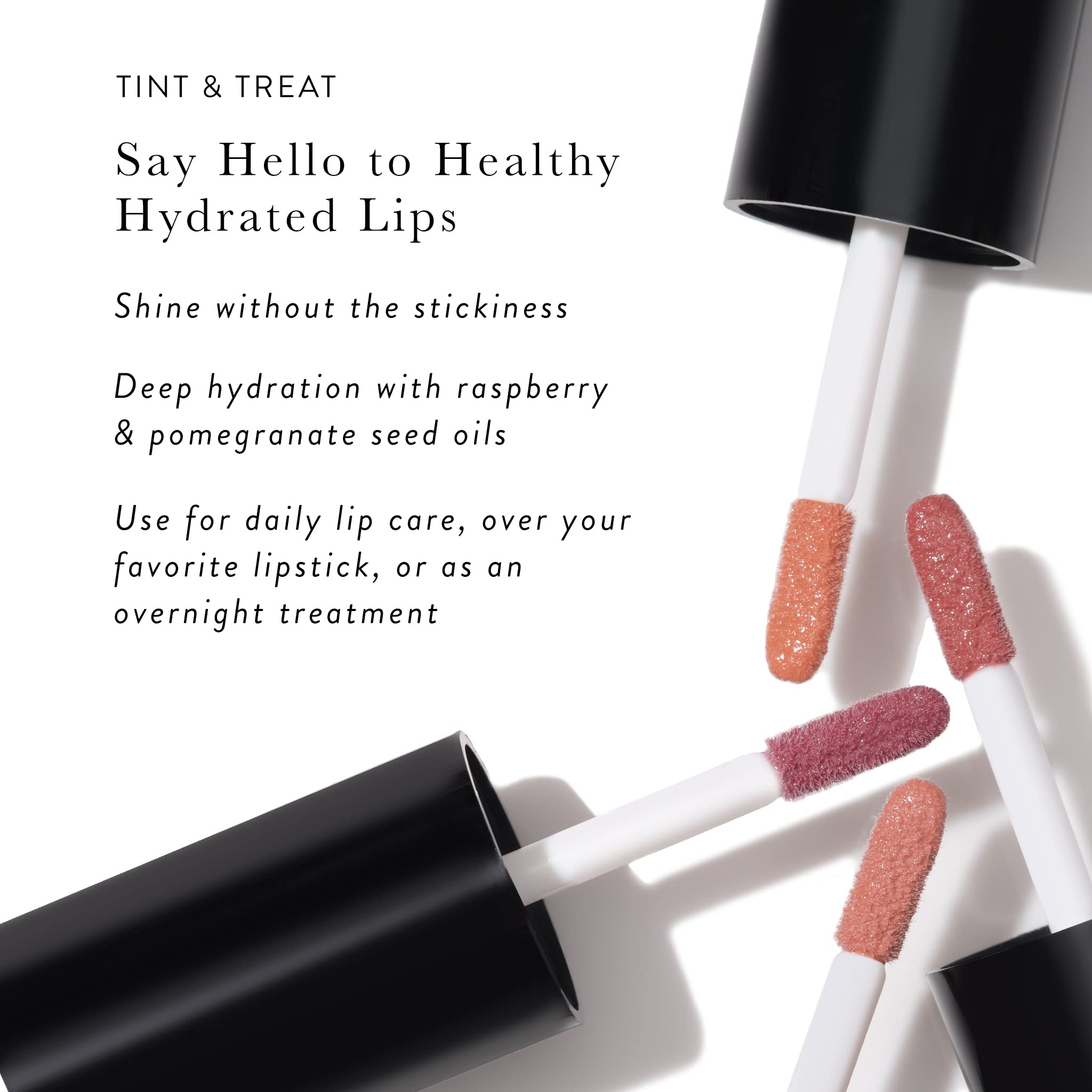 LAURA GELLER NEW YORK Treat-n-Go Tinted Non-Stick Hydrating Lip Oil, First Place