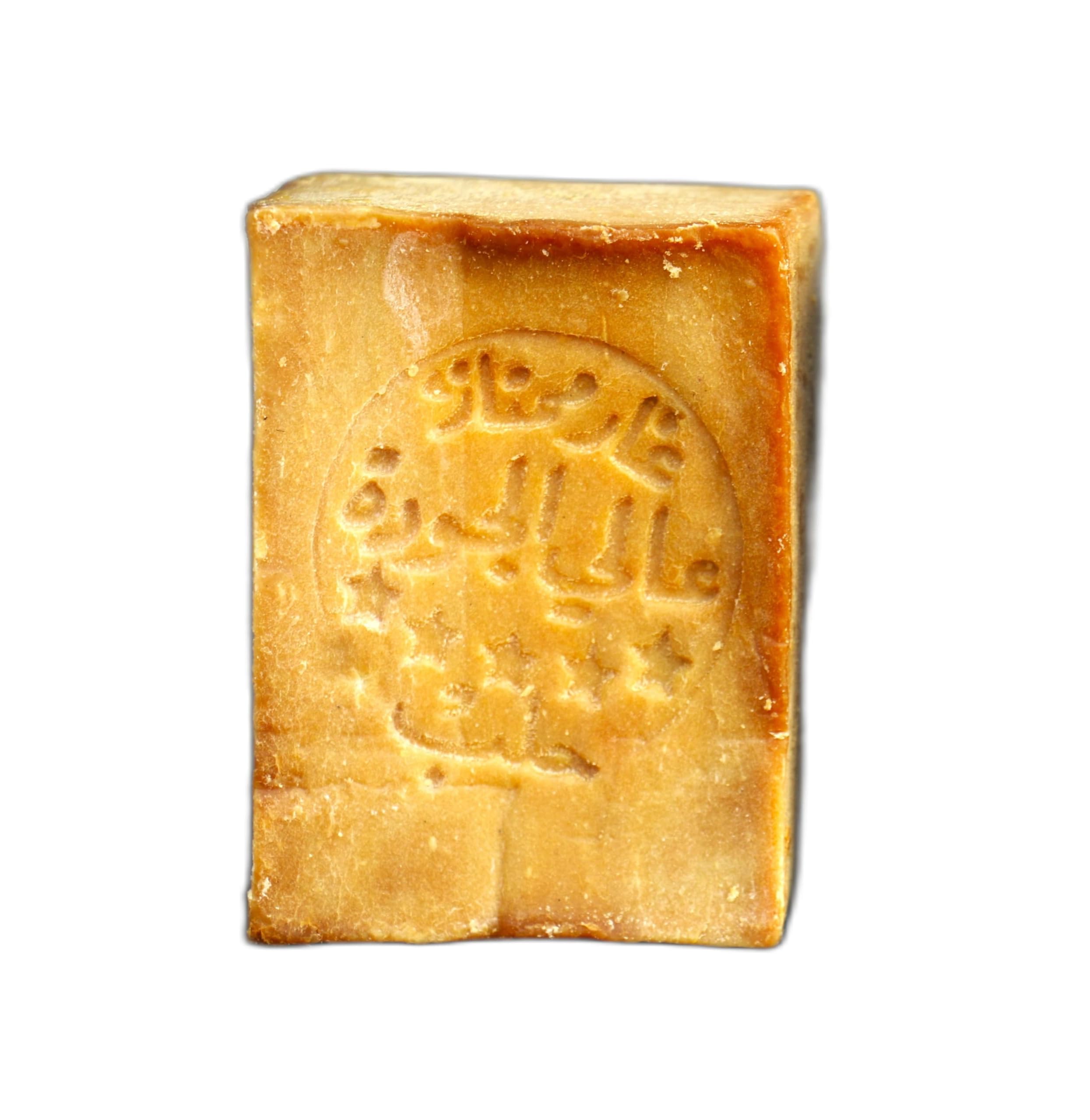 JUSIZA Aleppo Soap - 100% Olive Oil - 2 Pack (7 oz Each) - Traditional Handmade Castile Soap - Natural Vegan Skin Cleanser for F