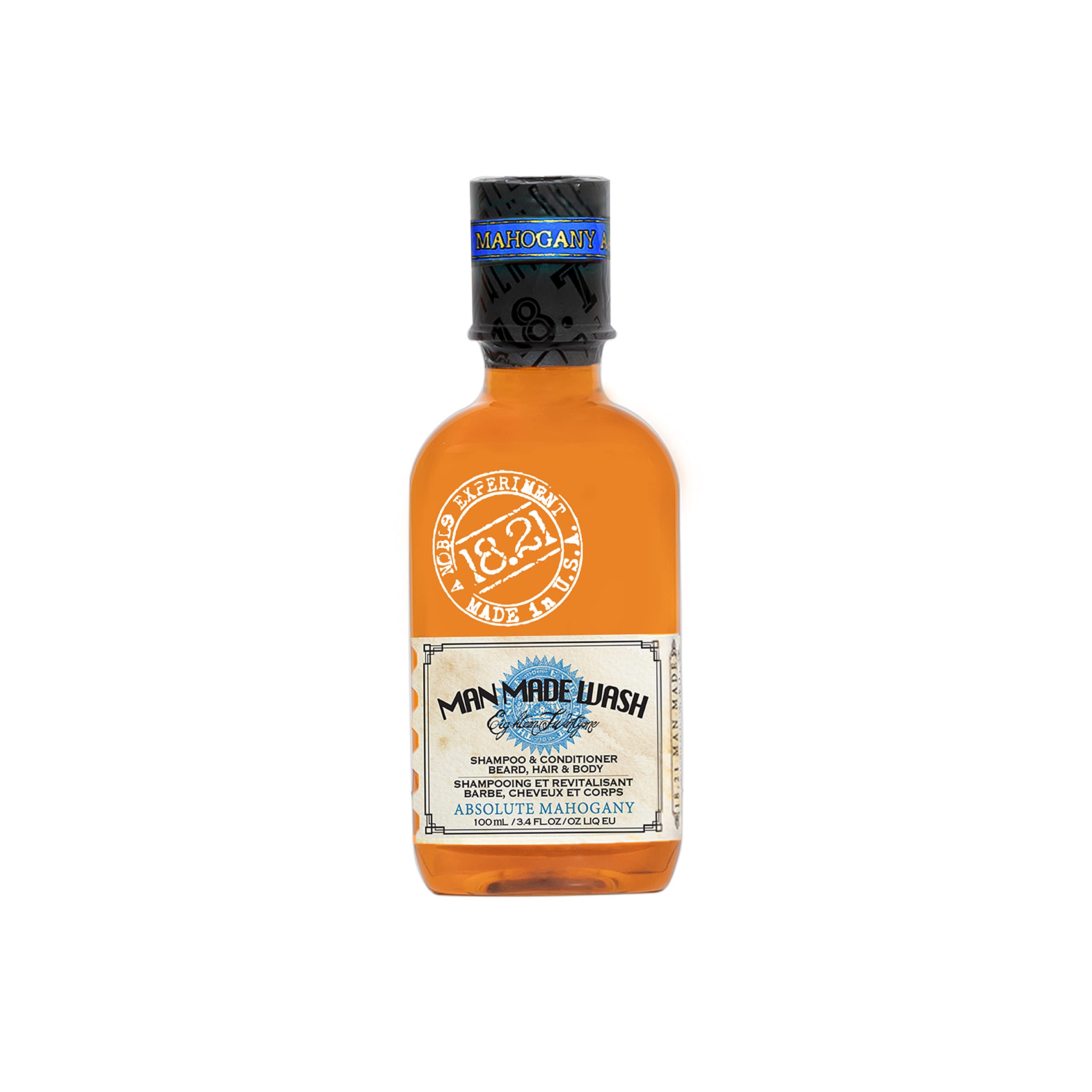 1821 Man Made By 1821 Man Made Man Made Wash Absolute Mahogany 34 Oz(D0102H5Hucp)