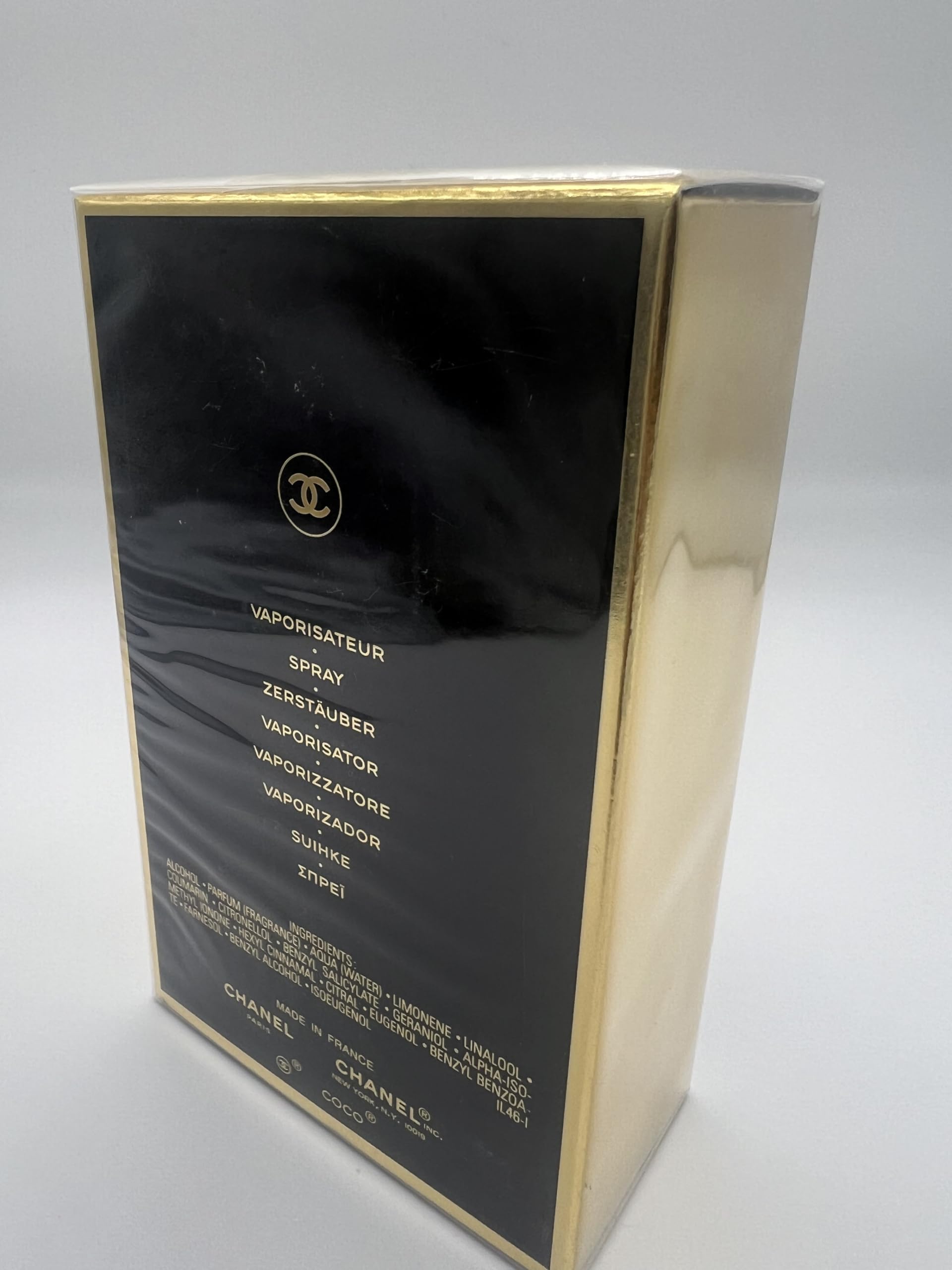 [Paris fragrance] Coco Noir Eau De Parfum, Women's 3.4oz/100ml. New In Box