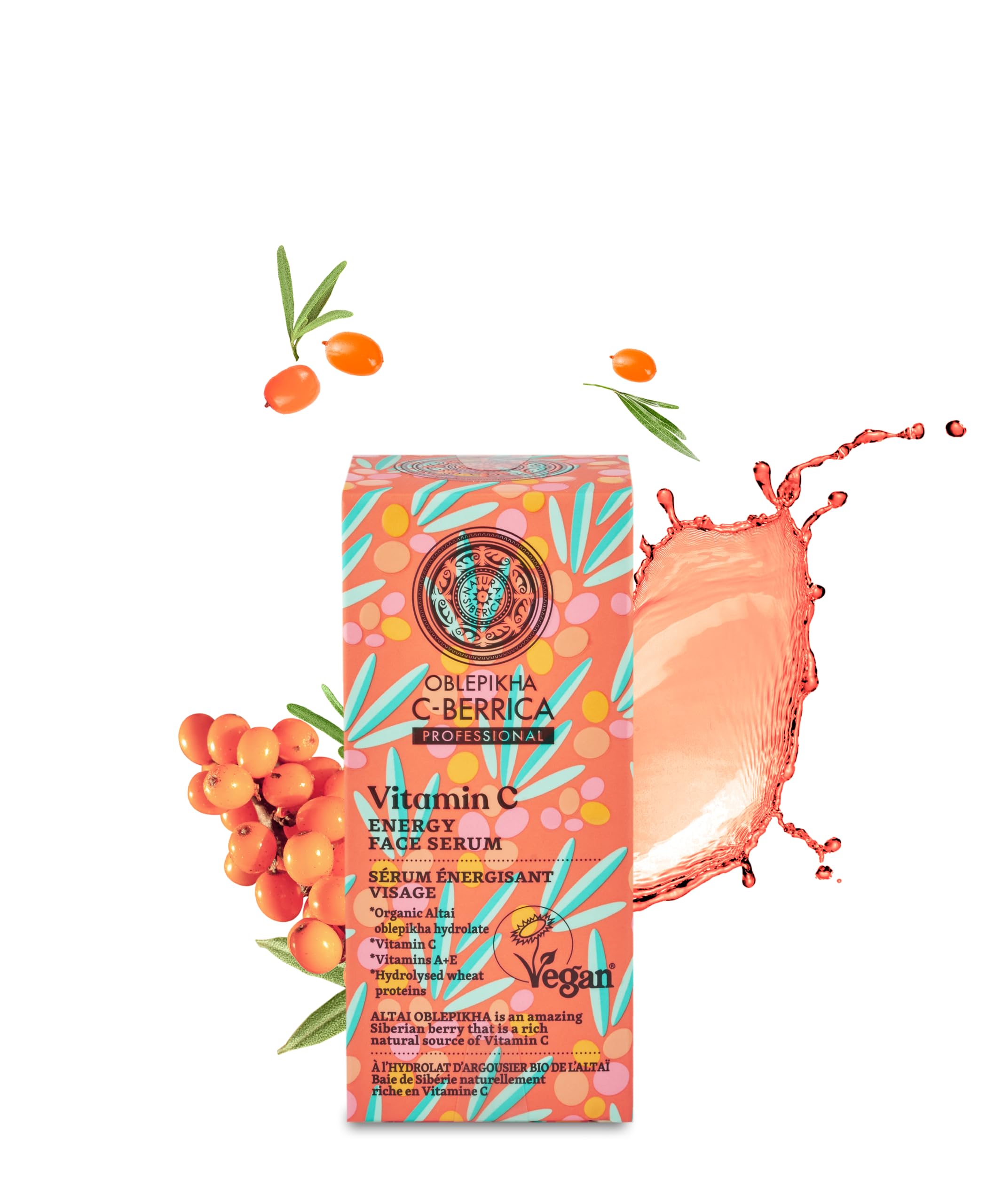 NATURA SIBERICA C Berrica Energy Face Serum, 30 ML