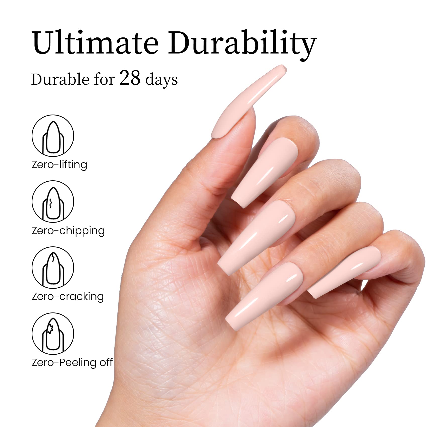 Maychao 15Ml Light Pink Gel Nail Polish 1Pc Peach Pink Gel Polish Soak Off Uv Led Nail Polish Nail Art Starter Manicure Salon Di
