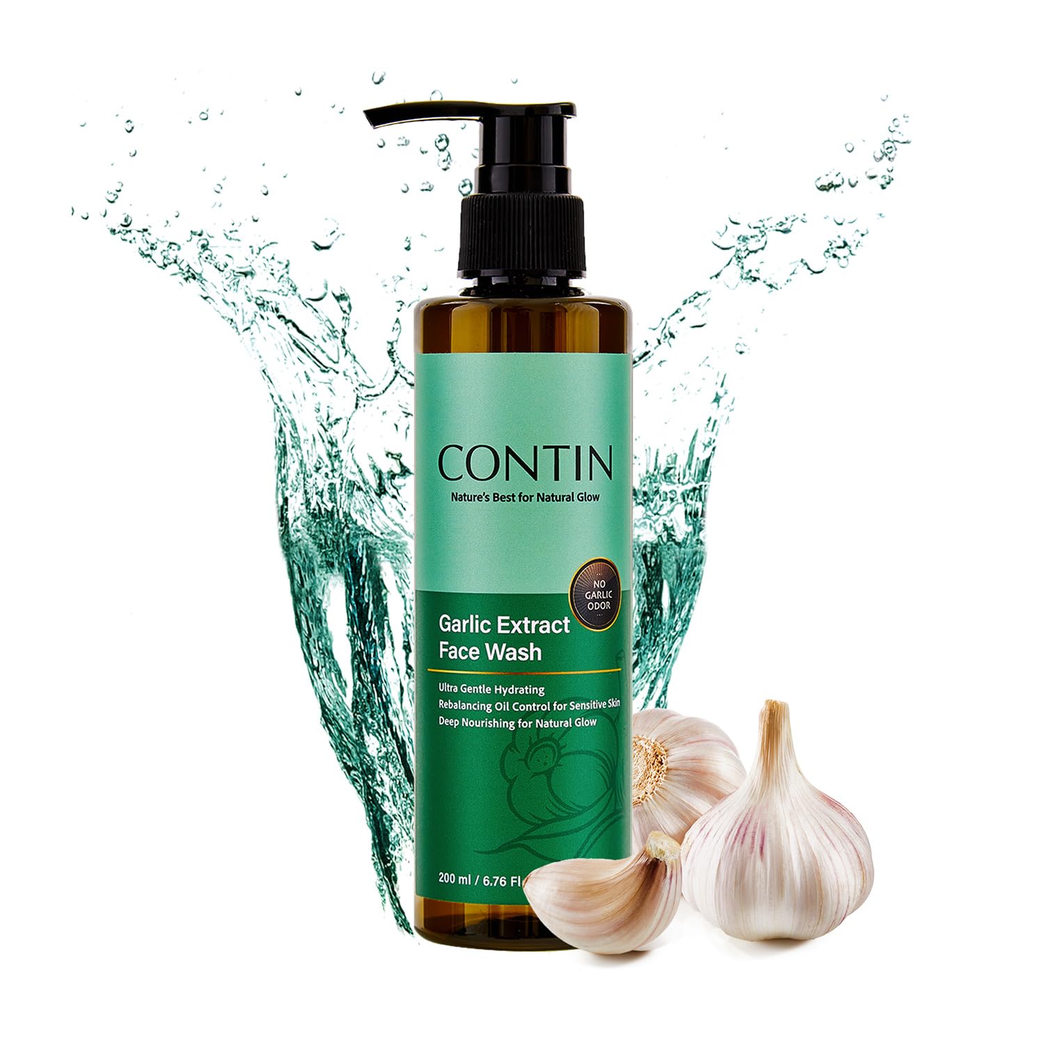 CONTIN Enzyme Plant Extract Face Wash Natural Pore Treatment for Sensitive Skin Gentle Facial Cleanser Skincare for Redness and 