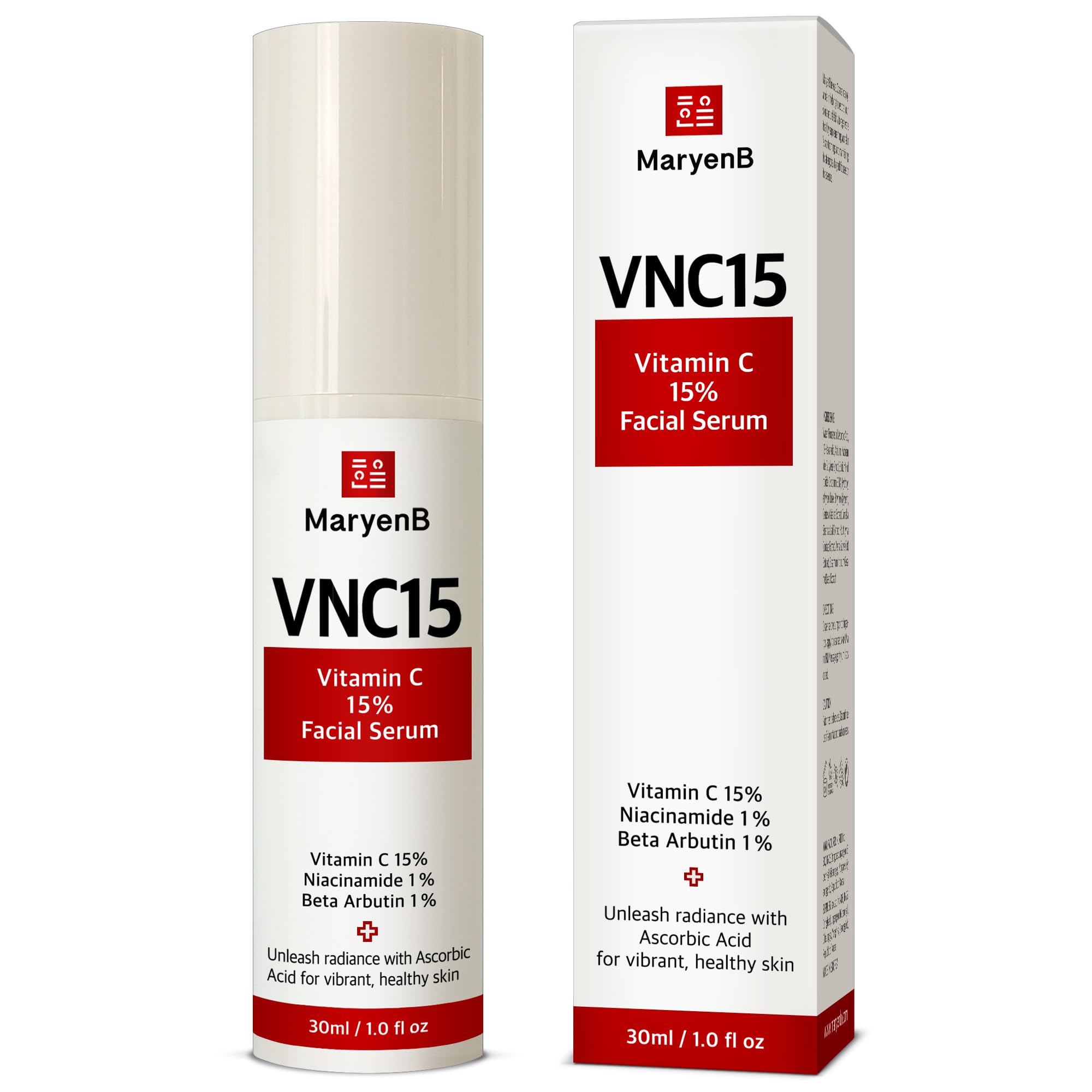 15% Vitamin C + 1% Arbutin Face Serum with Niacinamide and Green Tea  Daily Hydrating & Radiance Serum for Dull Skin, Uneven To