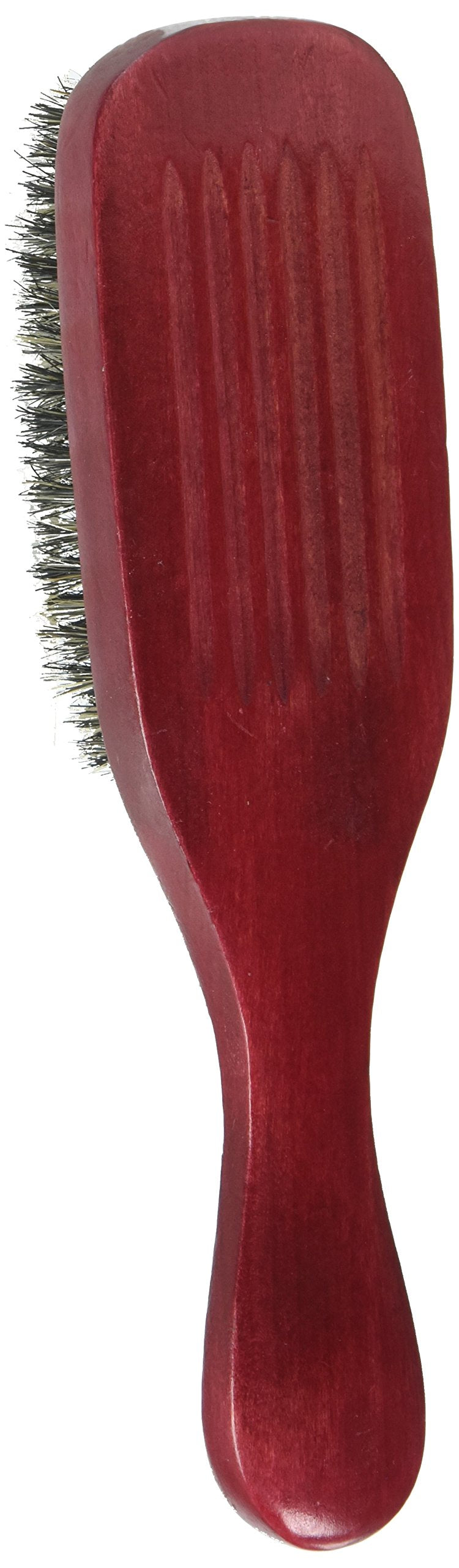 ANNIE Wave Soft Brush (Model:2080), Natural wood, boar bristles, wooden brush, won't pull on your hair, detangler, pulls out the