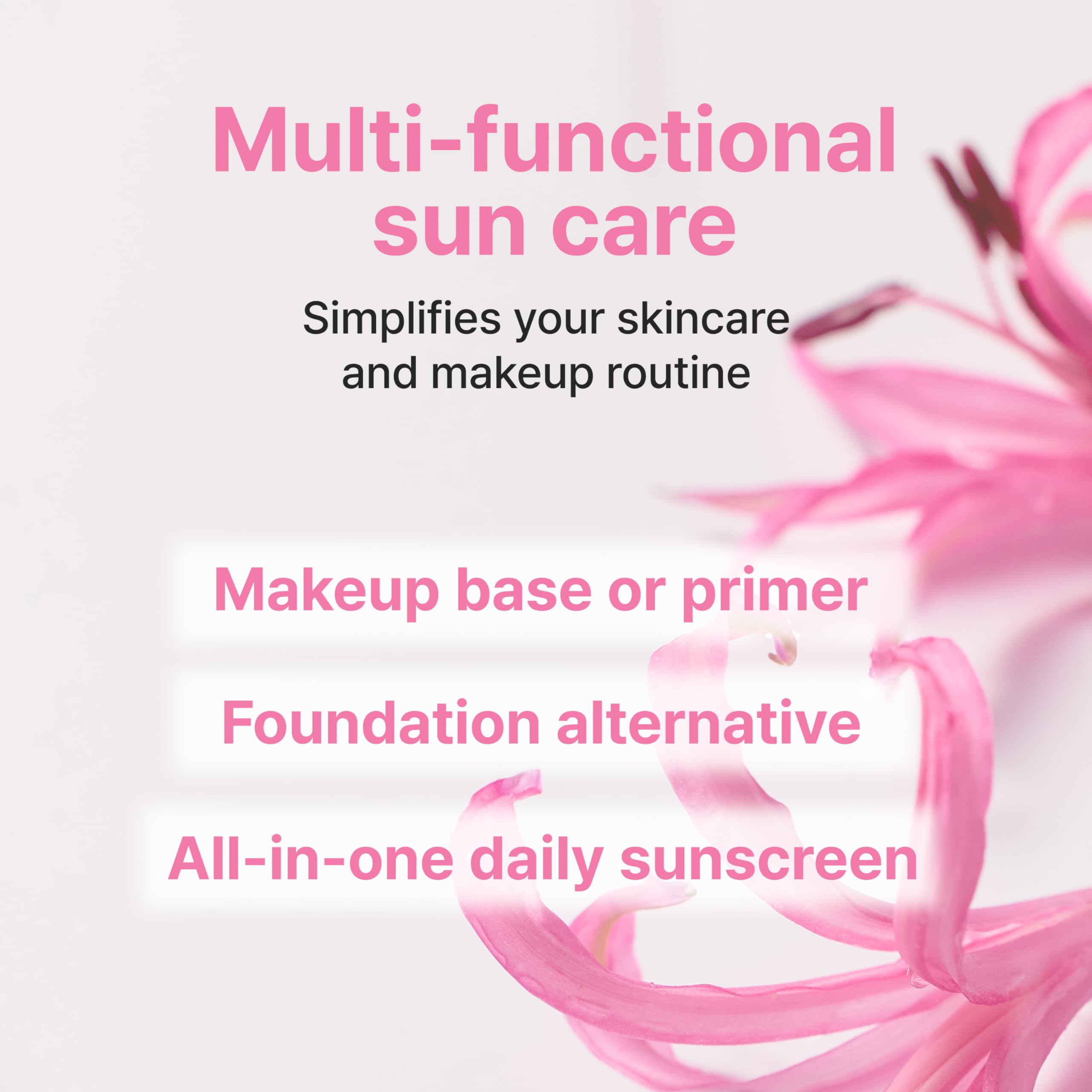 Face Republic Full Bloom Sun Tint 50ml 1.69 fl oz | SPF50+ PA++++ | Tinted Sunscreen | Hybrid Filter, UV Protection, Wrinkle Car