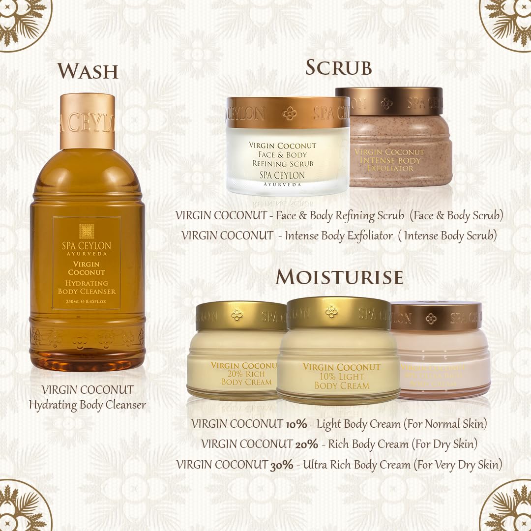 SPA CEYLON VIRGIN COCONUT - Intense Body Exfoliator