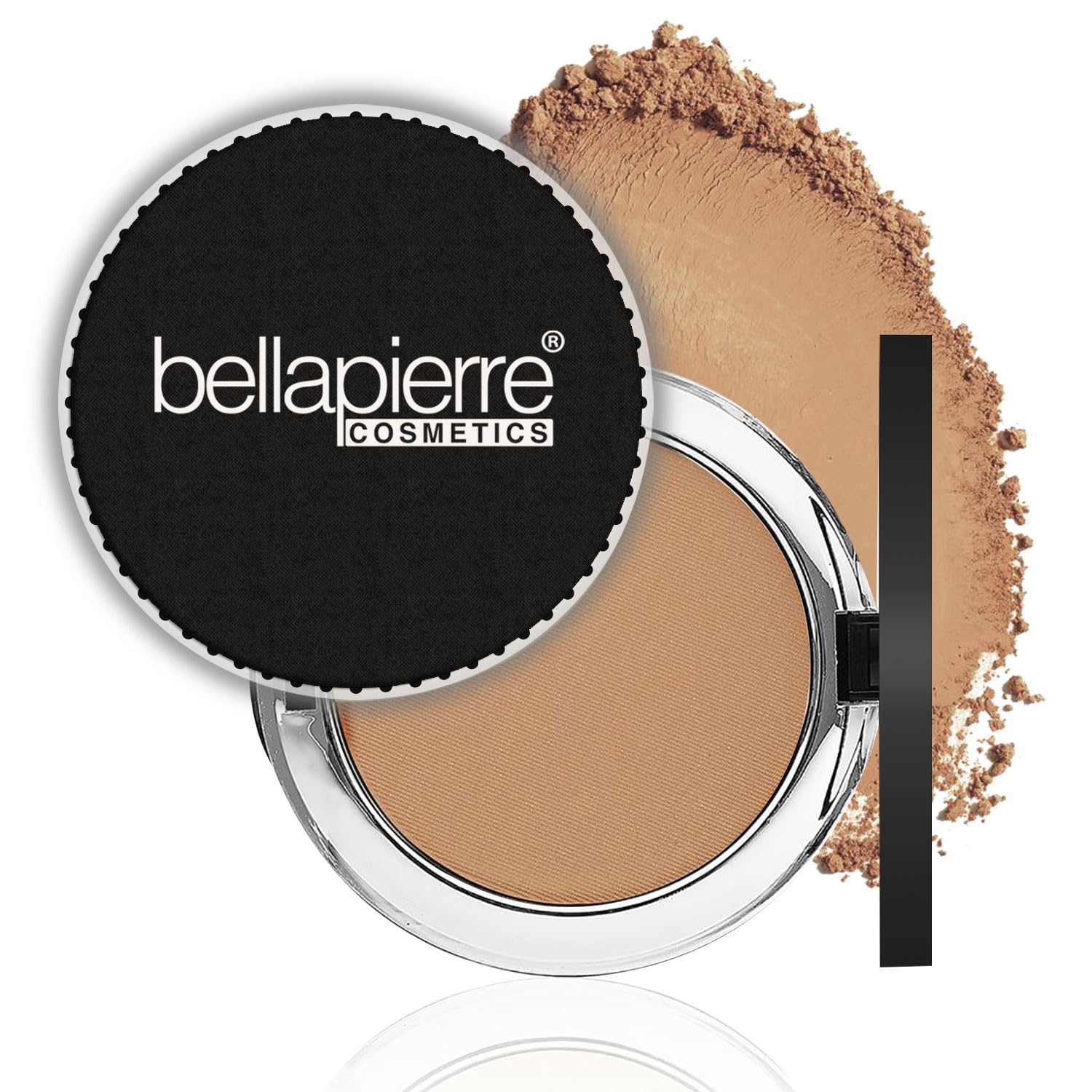 bellapierre Compact Mineral Foundation SPF 15 | Vegan & Cruelty Free Natural Makeup | Full Coverage Matte Foundation | Hypoaller
