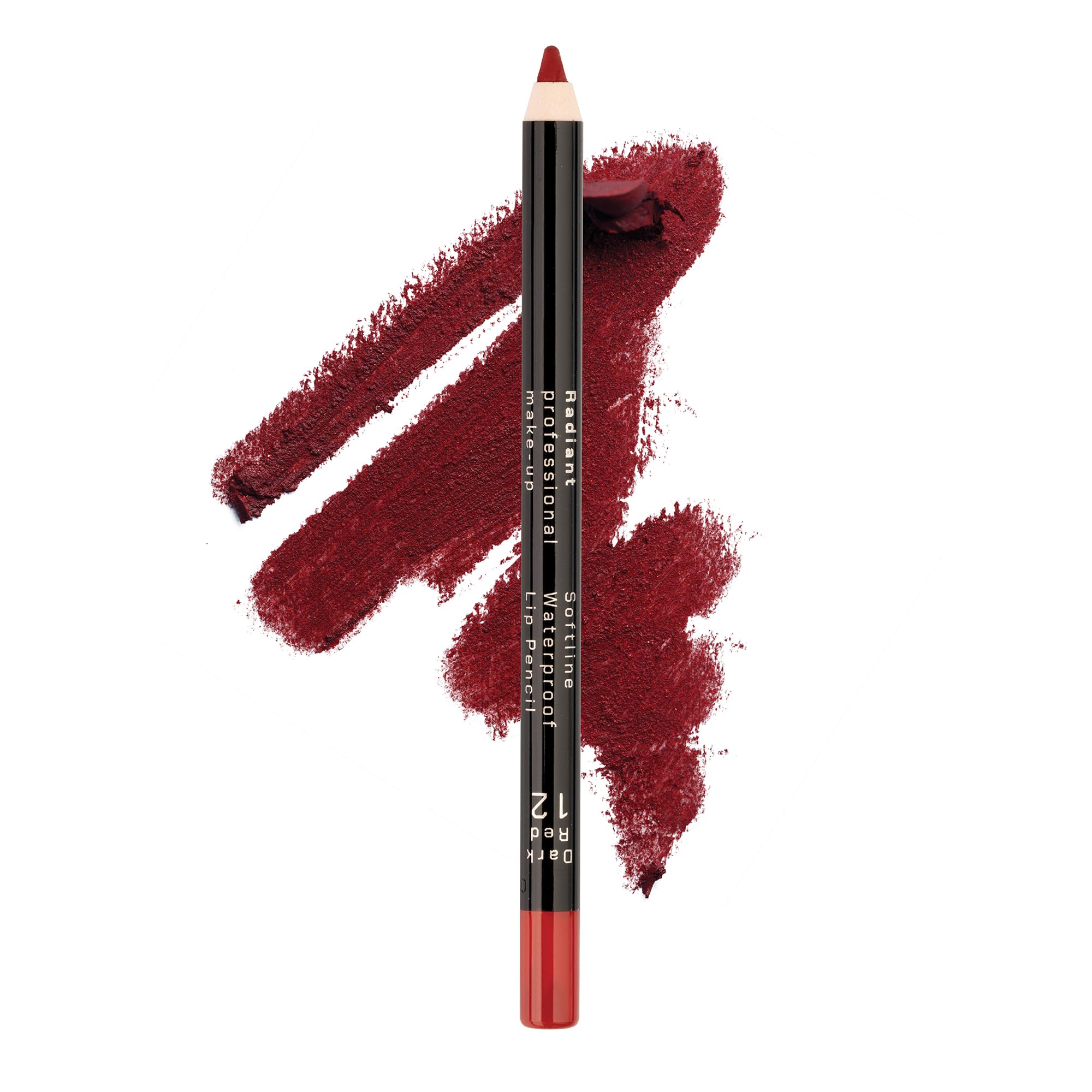 Radiant Professional Waterproof Lip Liner Pencil - Long Lasting Lip Liner Pencil For Defined Lips - Soft & Creamy Lipliner Penci
