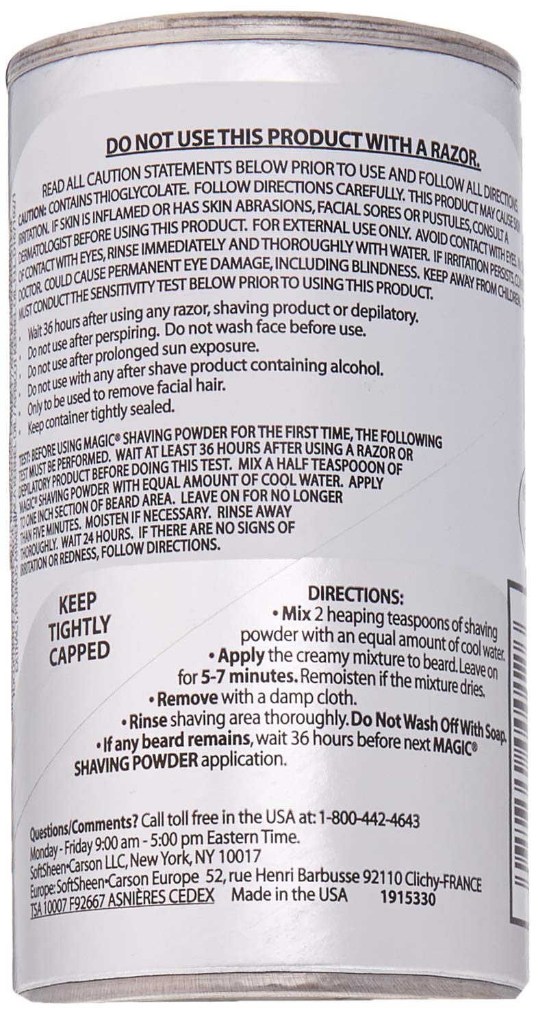 Magic Platinum Shaving Powder 4.5oz. Skin Conditioning (6 Pack)