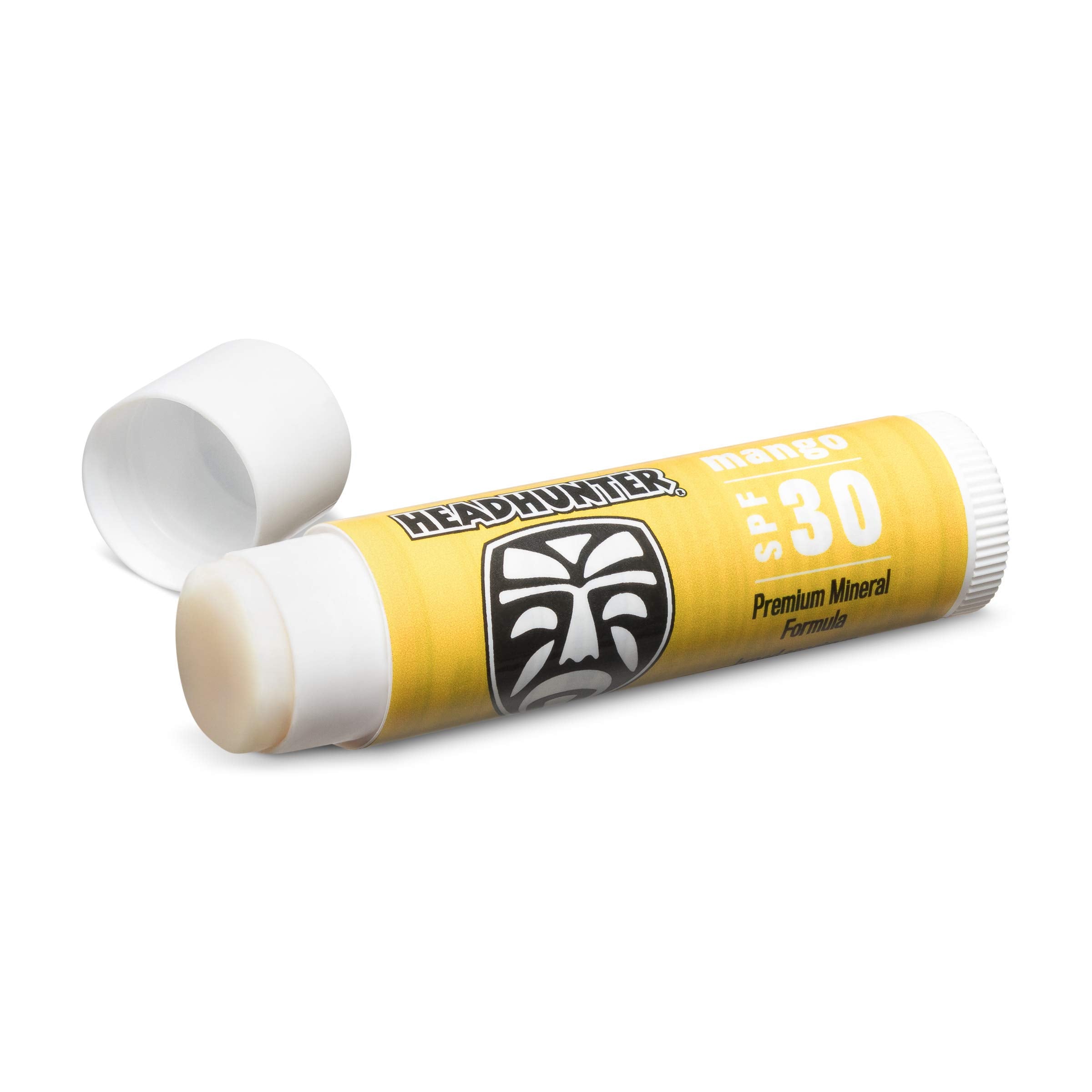 Headhunter Mango Sport Chapstick Sunscreen Spf 30, Natural Mineral Lip Balm For Sun Protection, Waterproof Lip Sunscreen For Ult