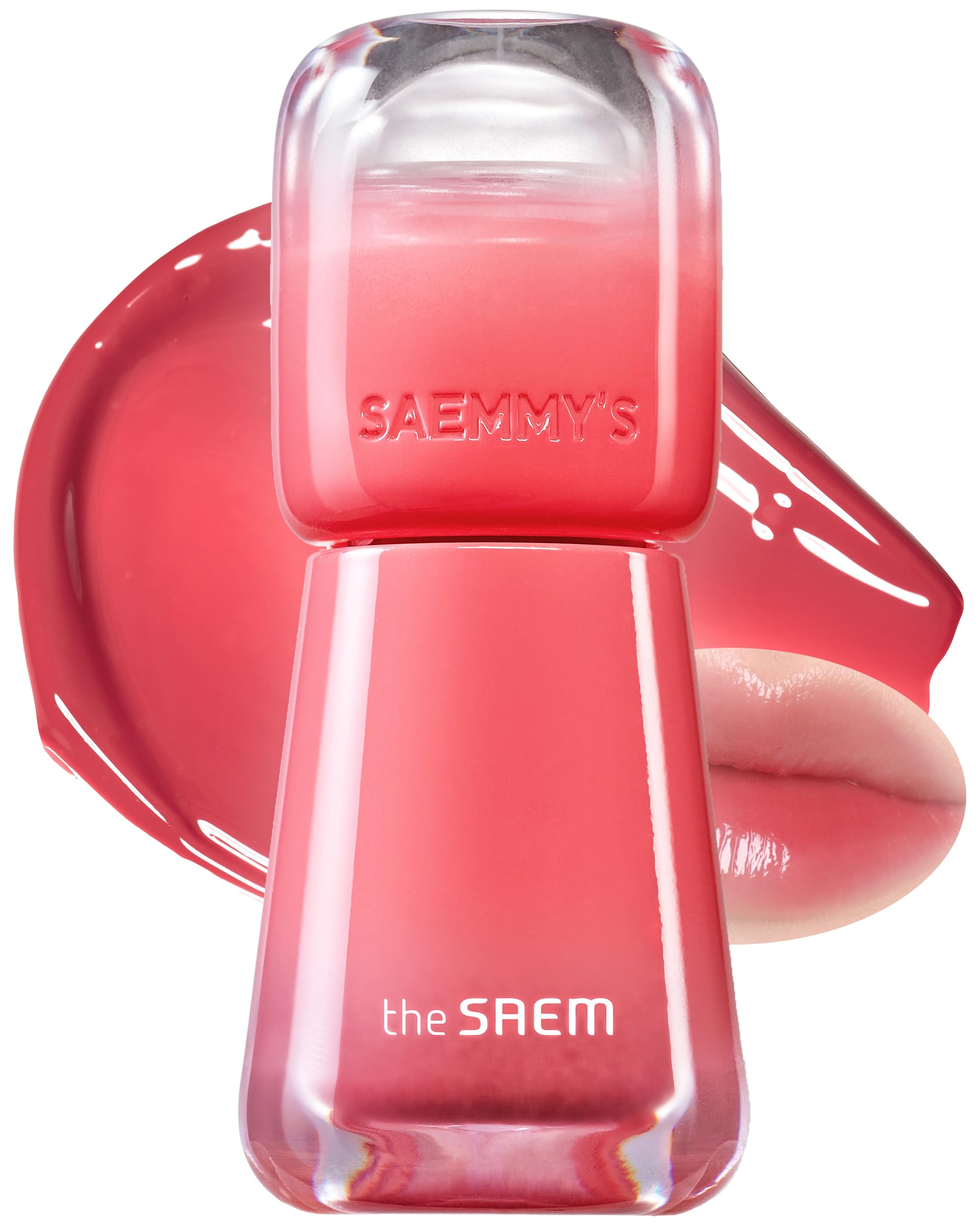 Thesaem Saemmy'S Ade Shot Tint - Korean Lip Titnt, Water Gel Lip Stain With Plump Glowy Moisturizing Finish, Buildable Radiant G
