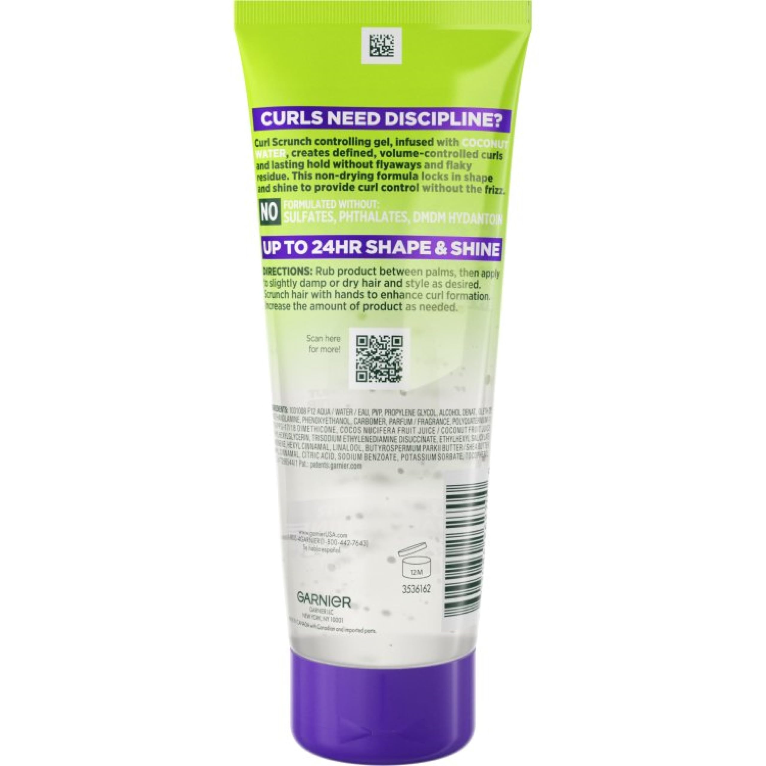 Garnier Fructis Style Curl Scrunch Controlling Gel 6.8 oz