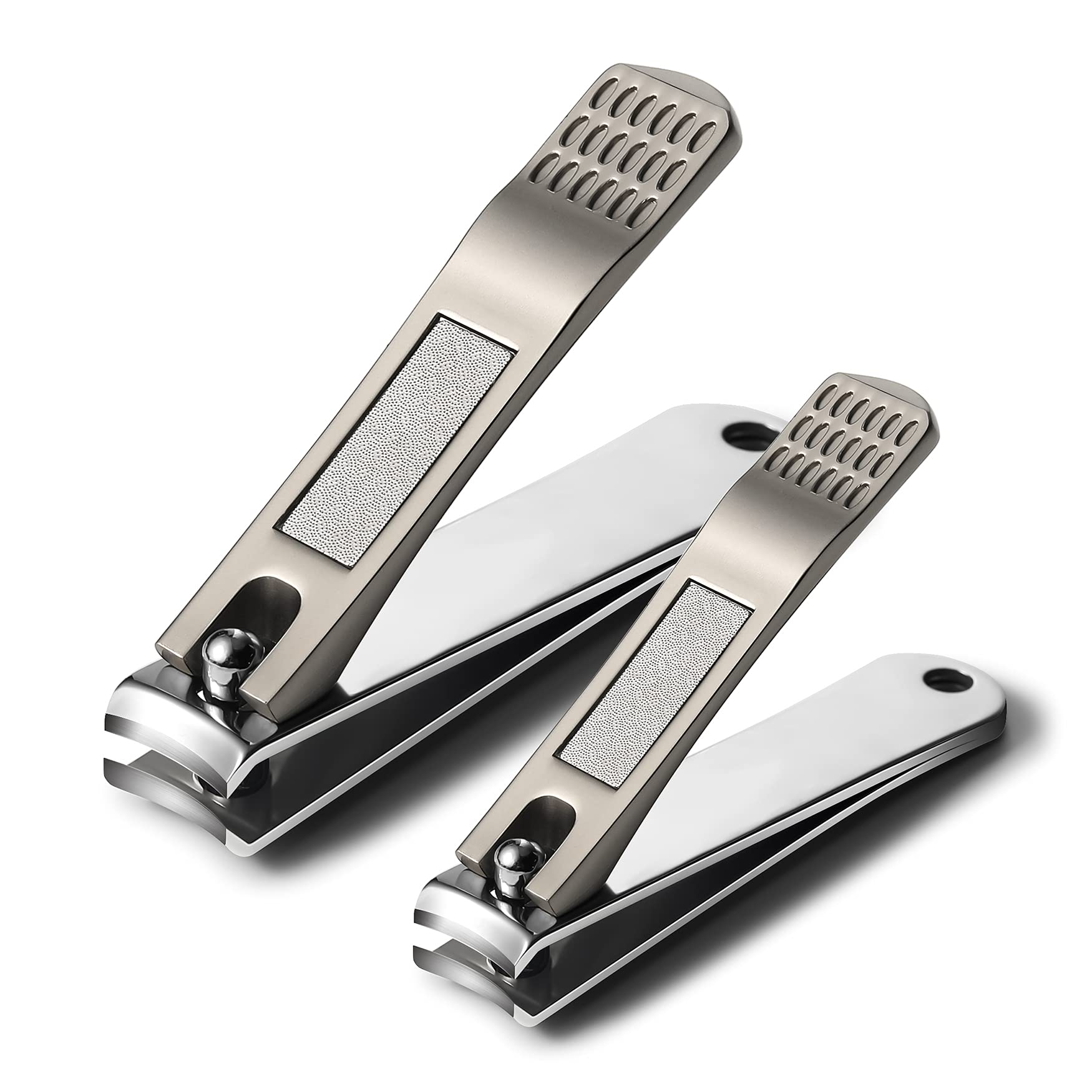 Bezox Nail Clippers, Ergonomic Fingernail And Toenail Clipper With Non-Slip Design, Professional Nail Cutter For Men And Women W