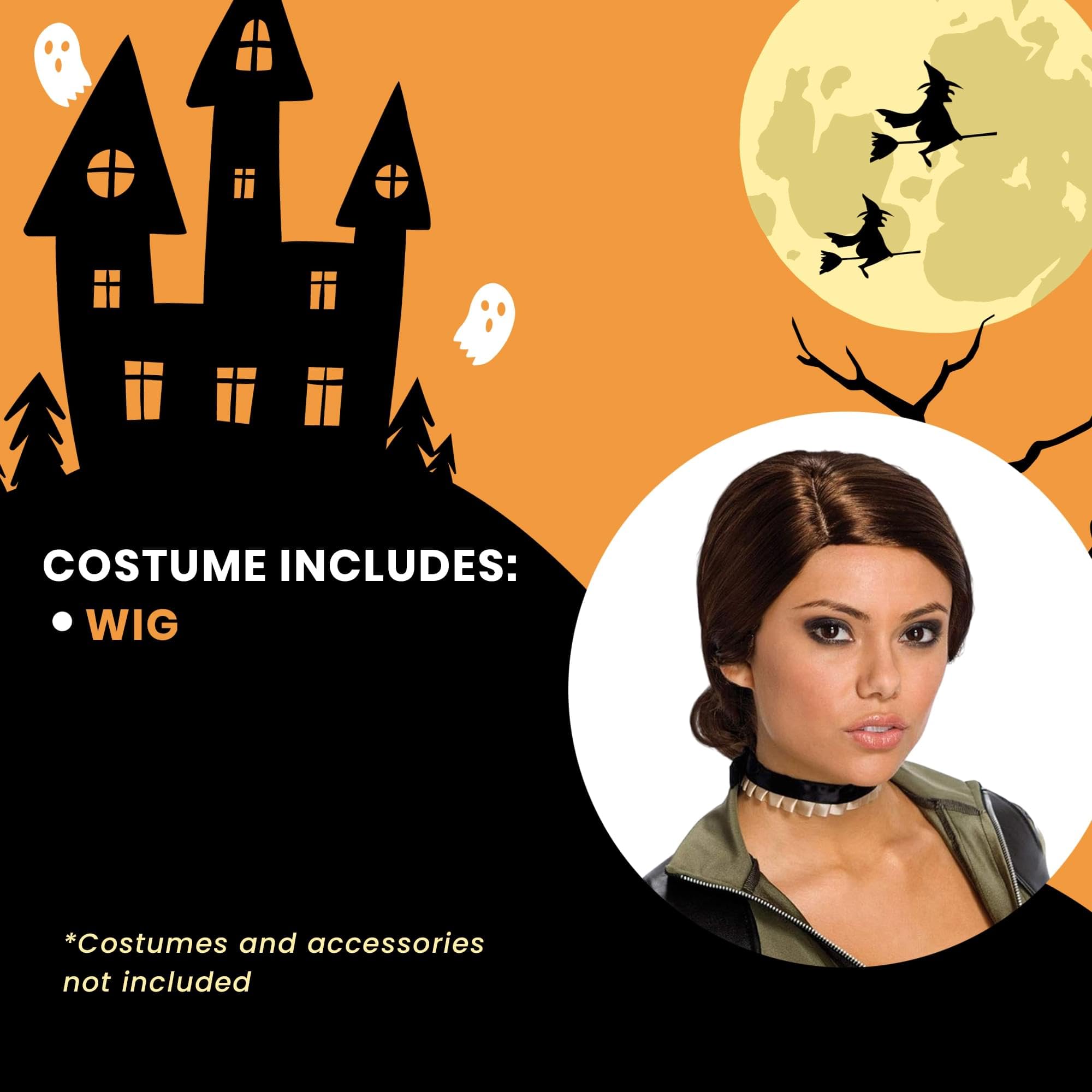 Rubie's Costume Sucker Punch Amber Wig, Brown, One Size