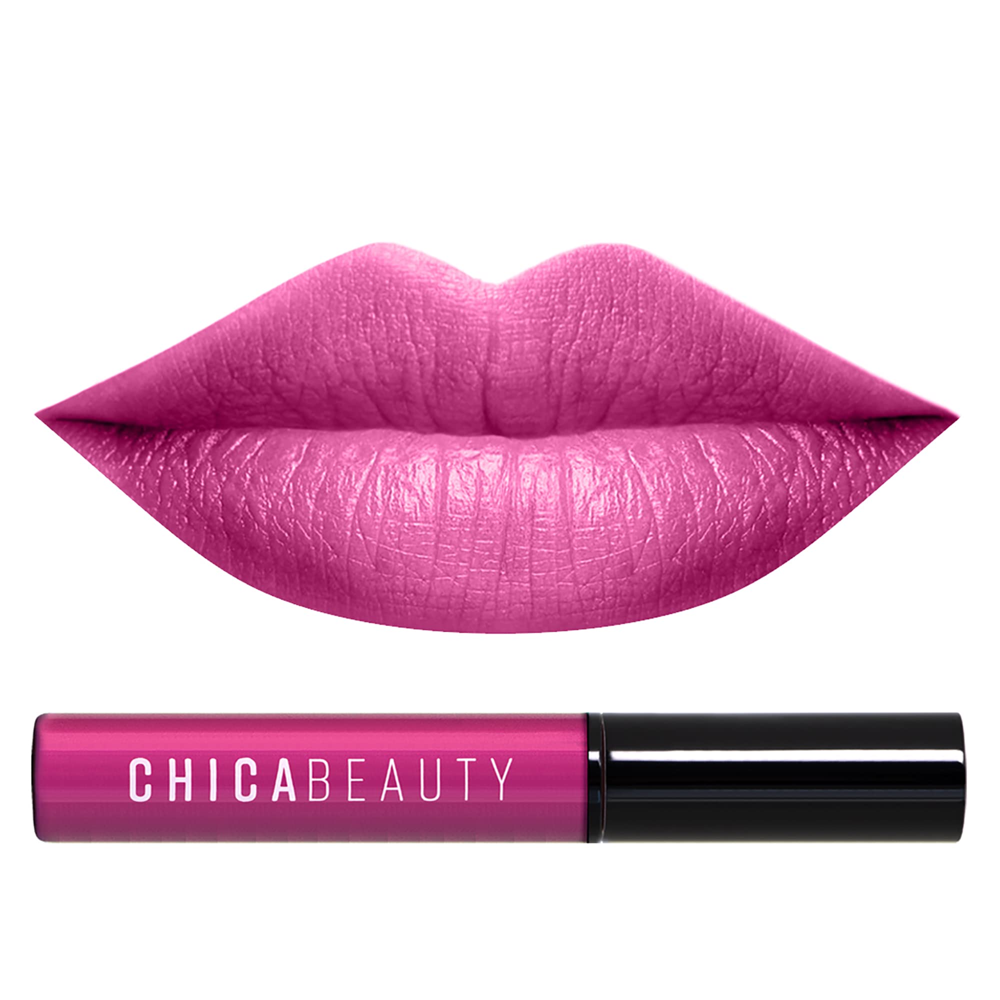 Chica Beauty Waterproof Matte Liquid Lipstick, Non Toxic 100% Risk Free Makeup - 24 Hours Long Lasting - Velvety Smooth - Cruelt