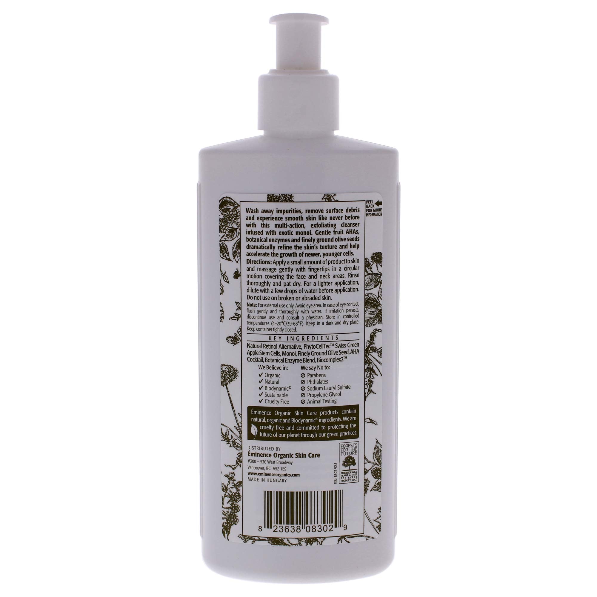Eminence Monoi Age Corrective Exfoliating Cleanser - For Normal To Dry Skin 250Ml/8.4Oz