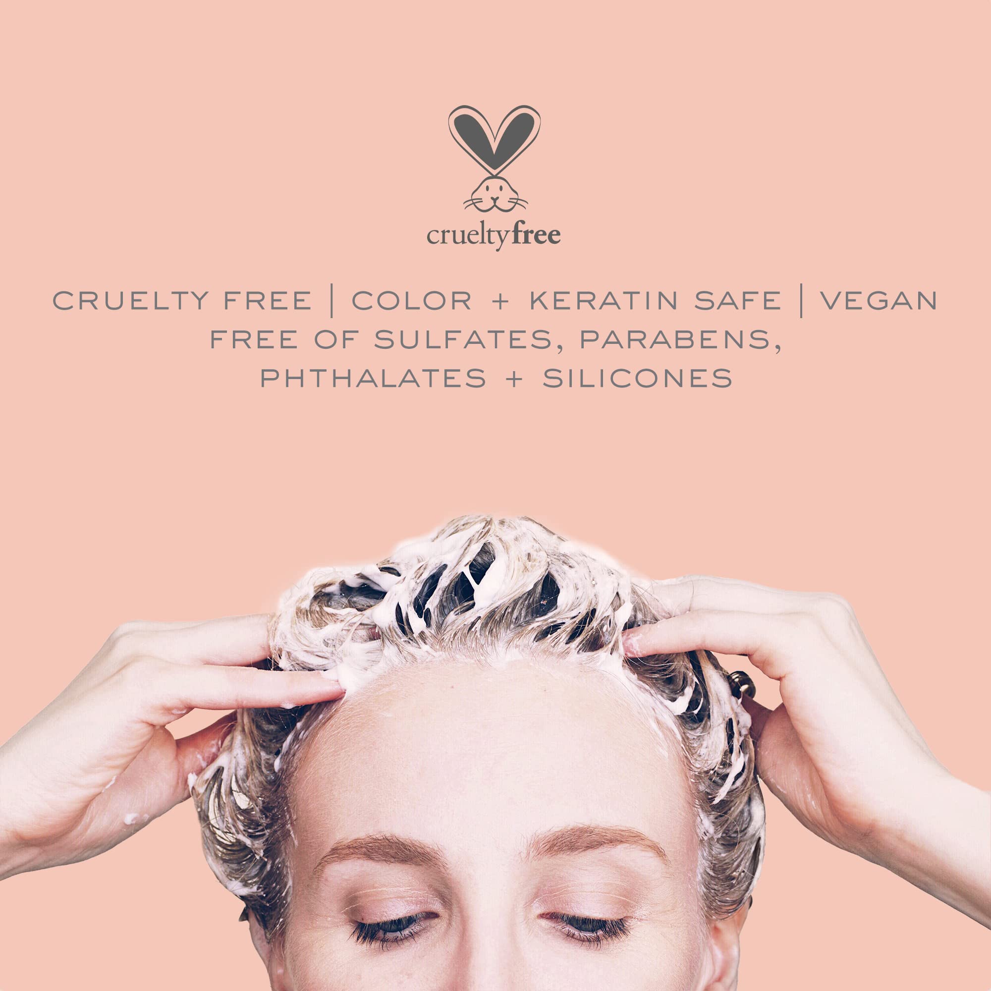 Kristin Ess Hair Extra Gentle Shampoo + Conditioner Bundle - Sensitive Skin + Scalp, Cleanses, Nourishing + Calming, Hydrating C