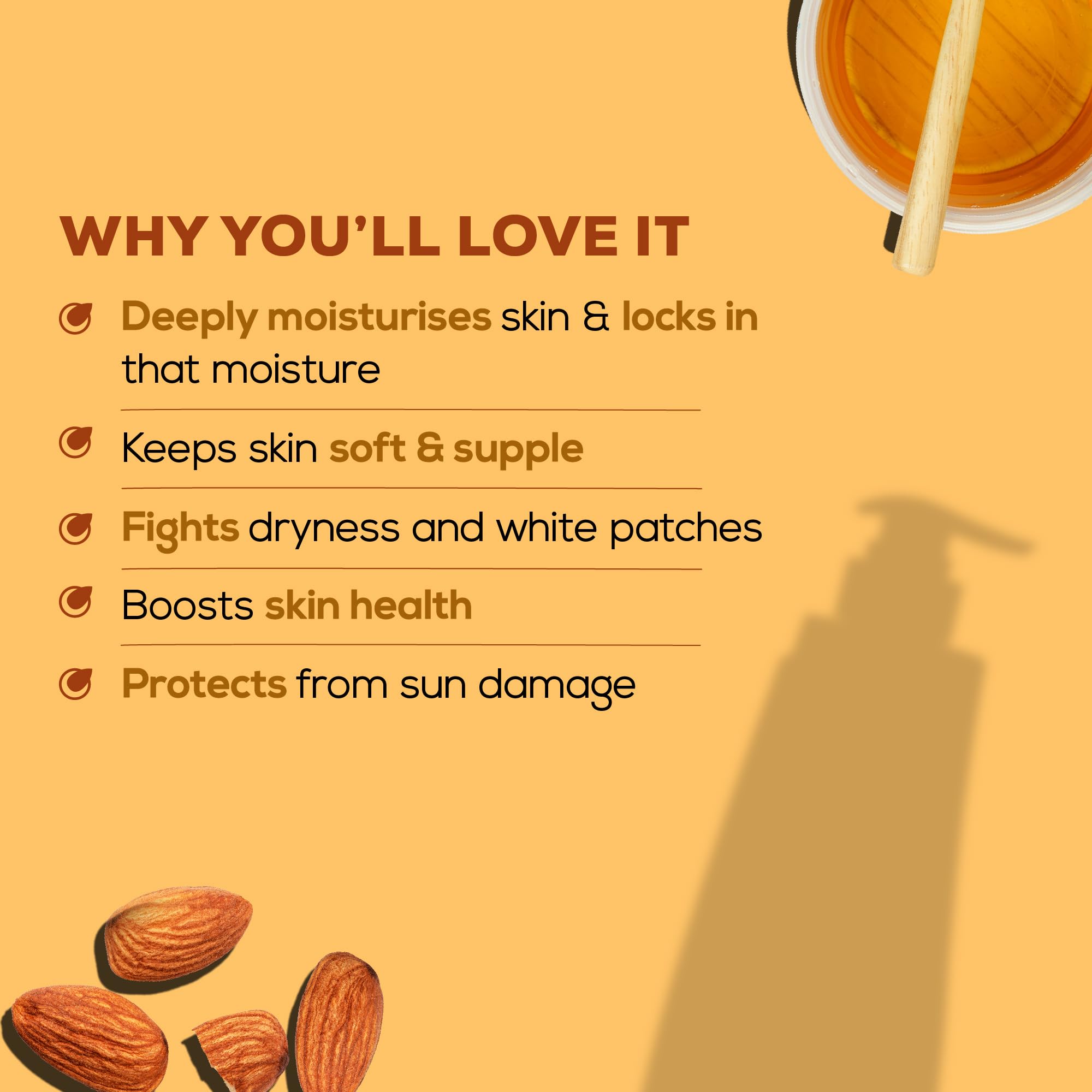 Joy Honey & Almonds Nourishing Body Lotion 500ml