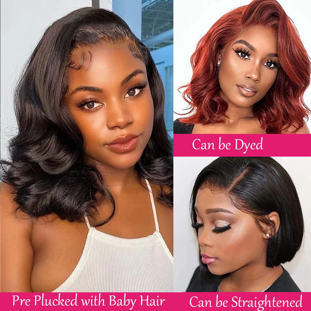 Blockice Wear And Go Glueless Wig Human Hair Pre Cut Lace Wigs For Black Women Body Wave Lace Front Wigs Human Hair Pre Plucked