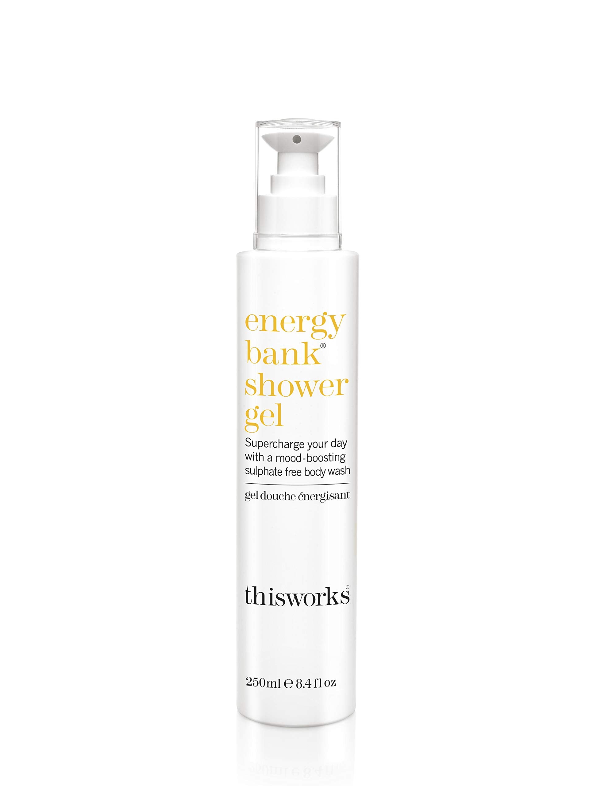 Thisworks Energy Bank Shower Gel: Supercharge Energy, Clean & Hydrate Skin, 250Ml  84 Fl Oz