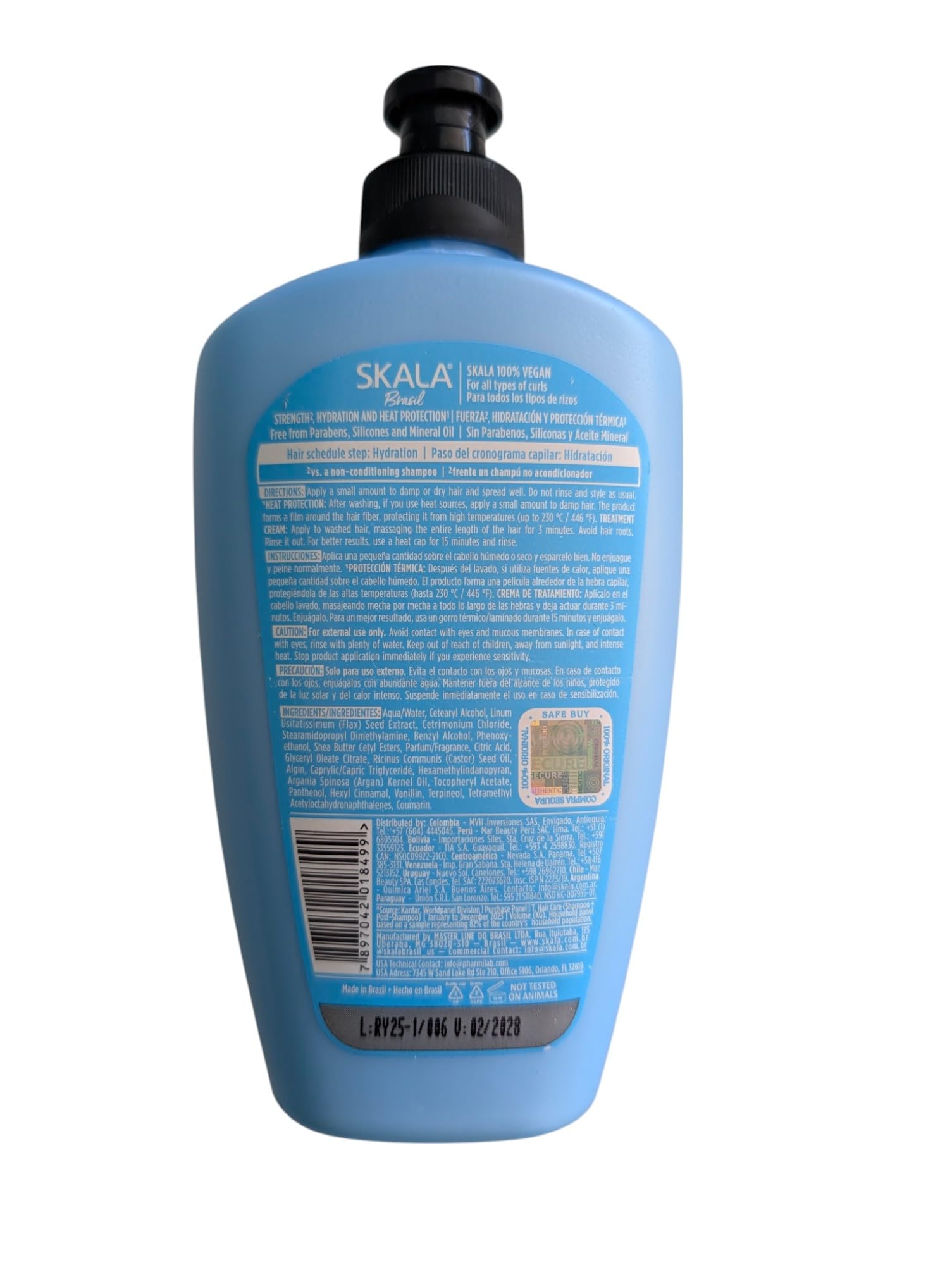 Skala Expert Mais Cachos 3 En 1 250G Crema para el cabello Hair Cream 3 pack