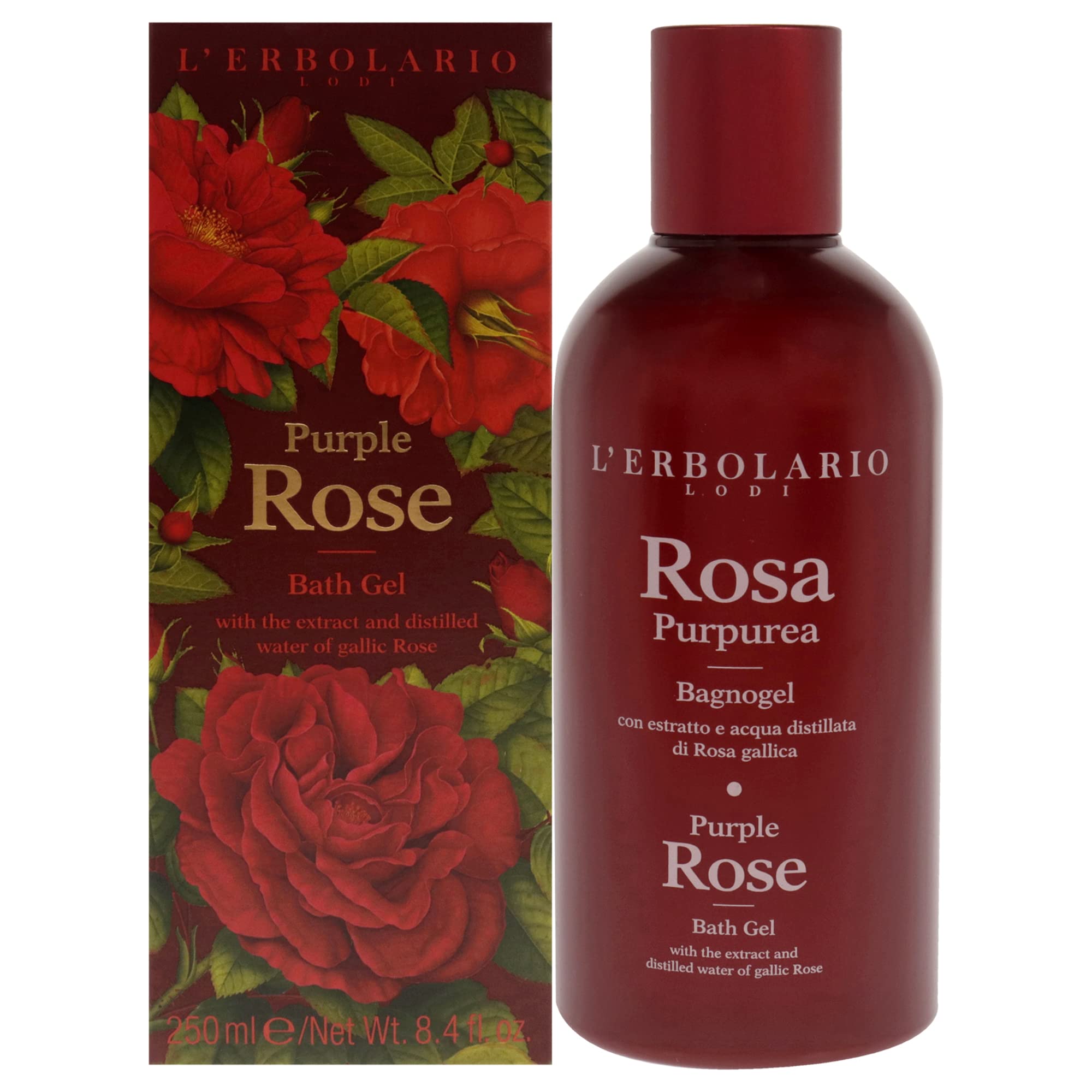 Purple Rose Bath Gel By Lerbolario For Women - 84 Oz Shower Gel(D0102Hgrfpv)