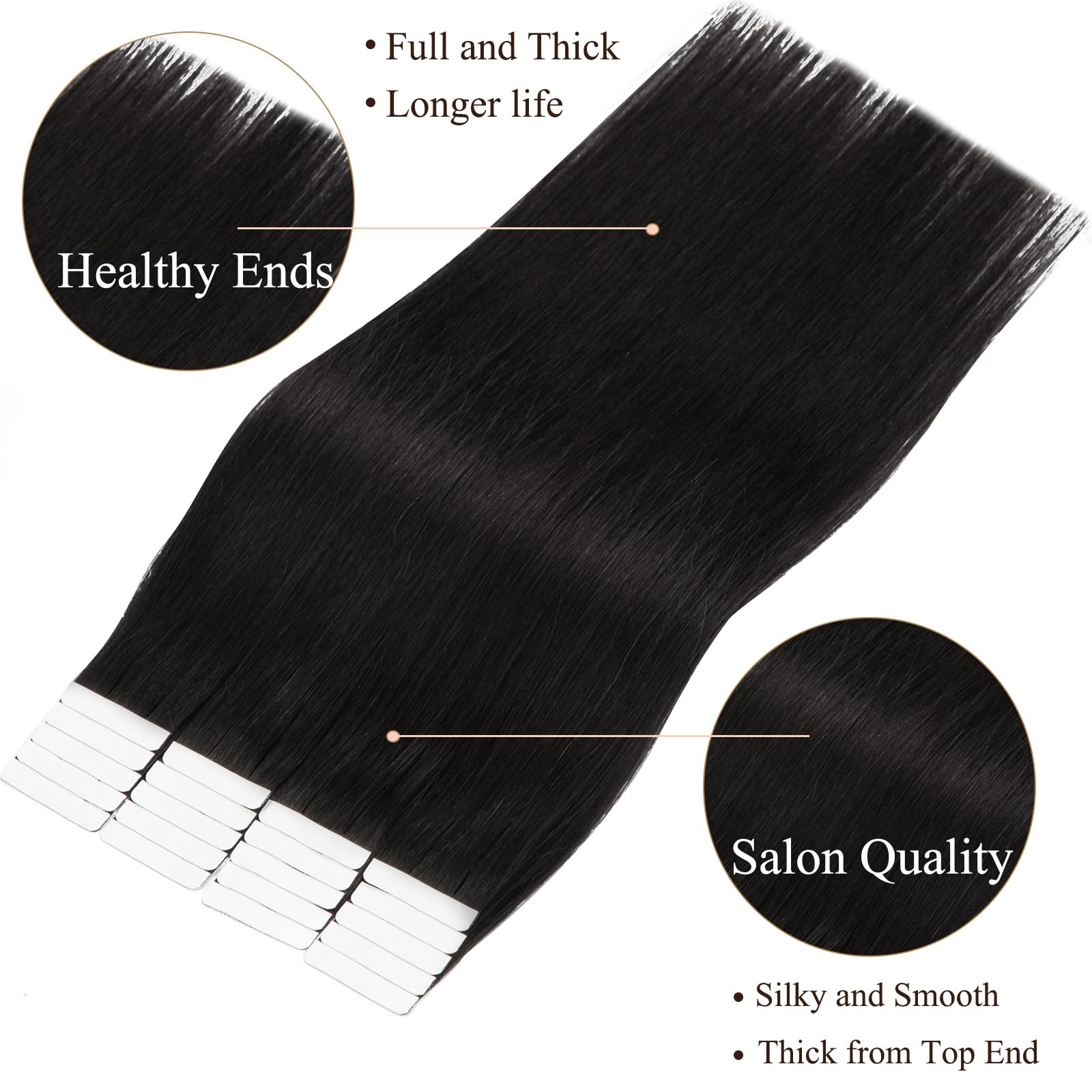 Loxxy Remy Human Hair Tape In Extensions Double Side Seamless Tape On Remy Hair Extensions Skin Weft Tape In Natural Hair Extens