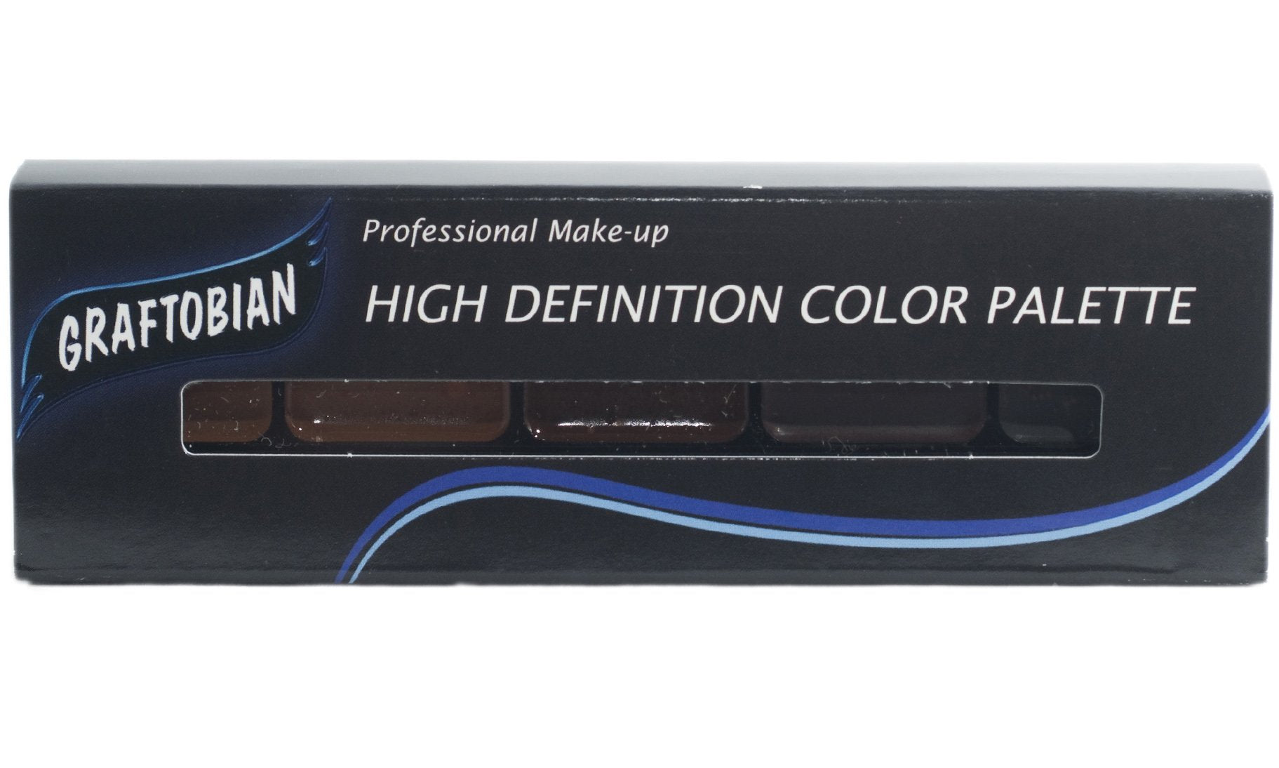 Graftobian Hd Glamour Crme Foundation Palette (Neutral #3) - High Definition 5 Color Makeup Palette, Cream Based Foundation Conc
