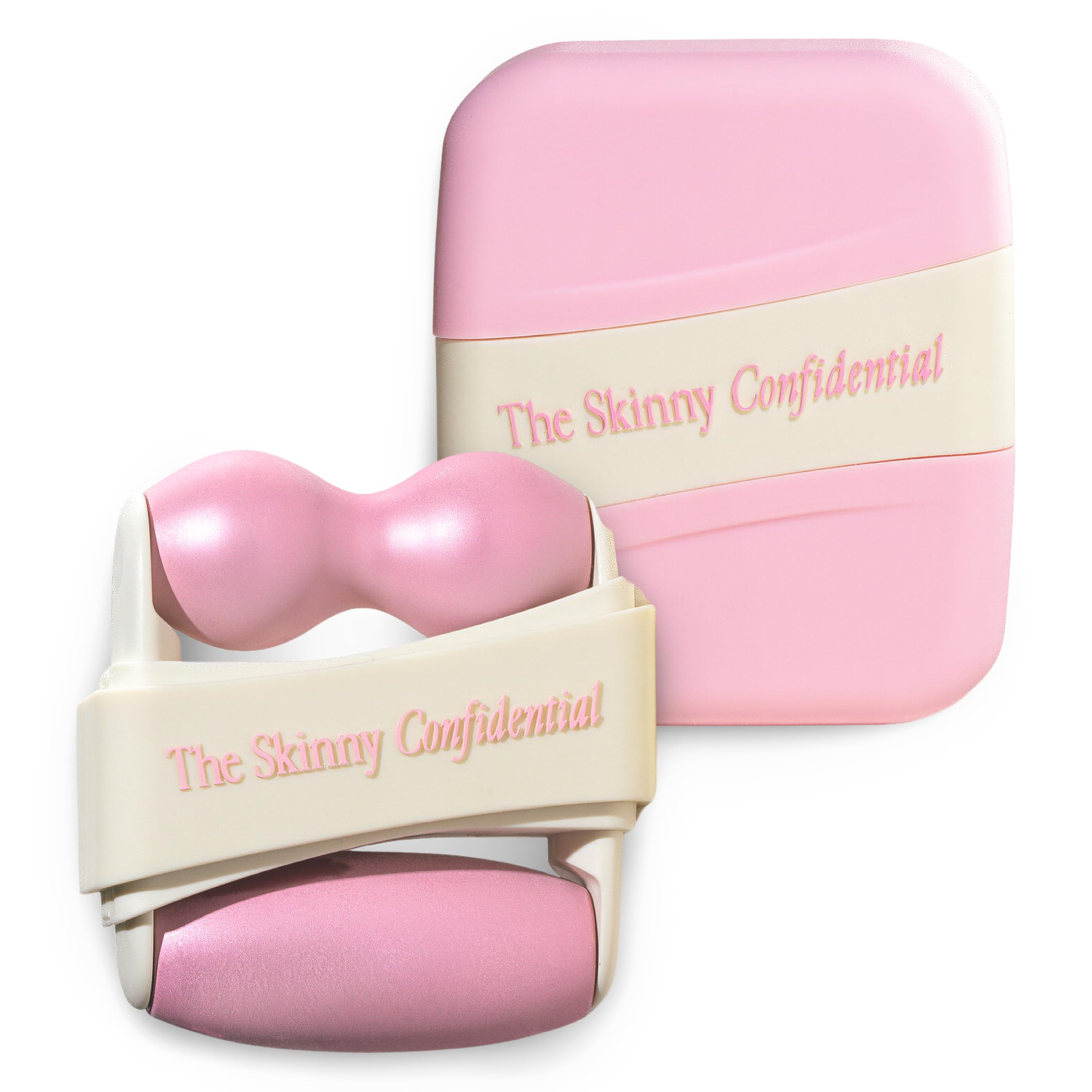 The Skinny Confidential Mint Ice Roller for Face - Compact Facial Skin Care Tools for Sculpting & Contouring - Cold Therapy Faci
